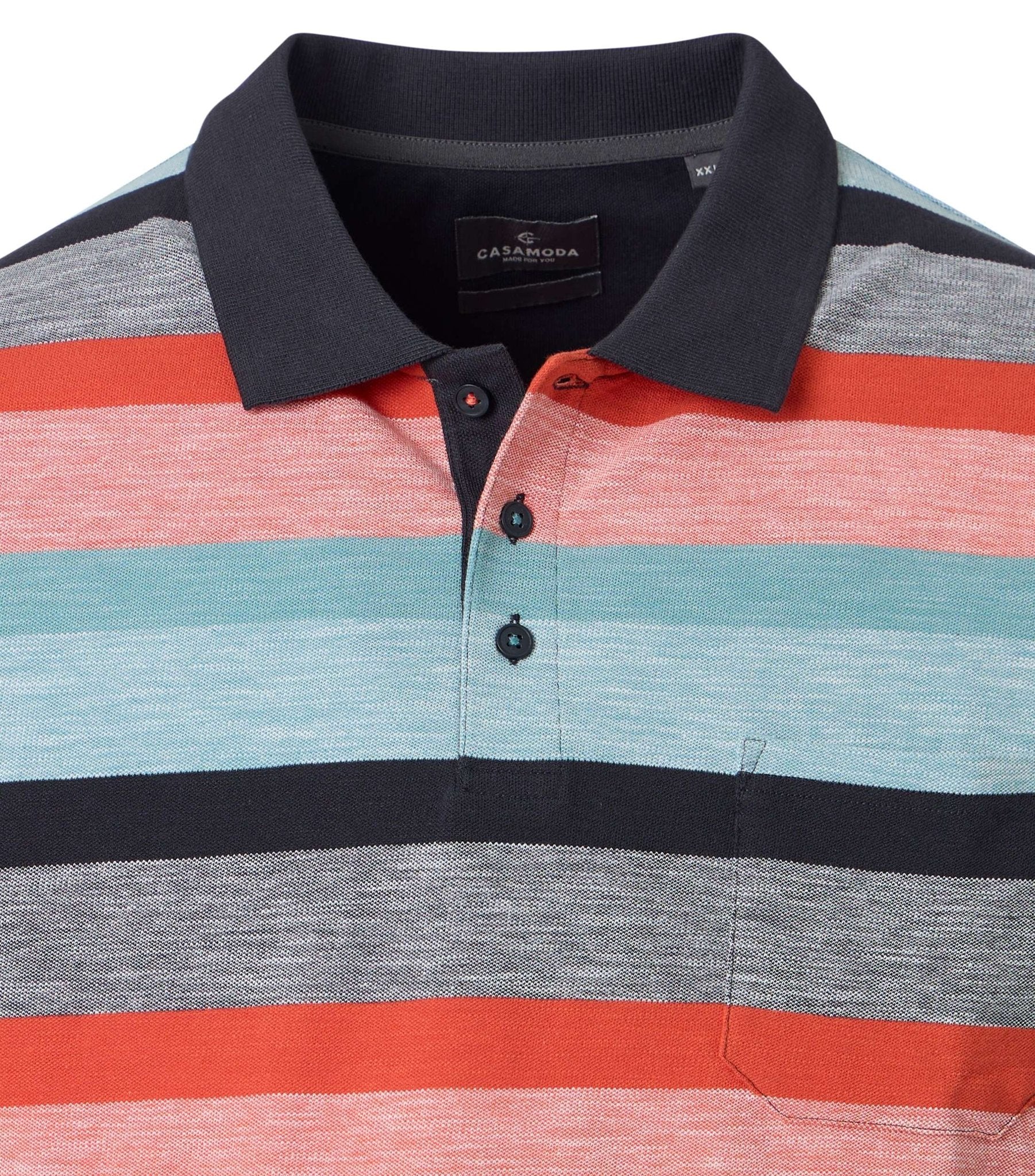 Casa Moda Herren Polo-Shirts  Rot
