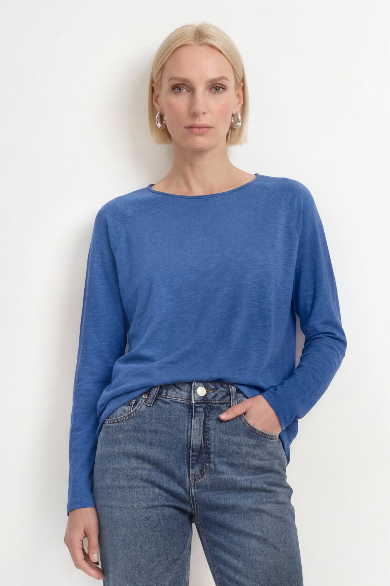 Rich & Royal Damen T-Shirts Misty Blue