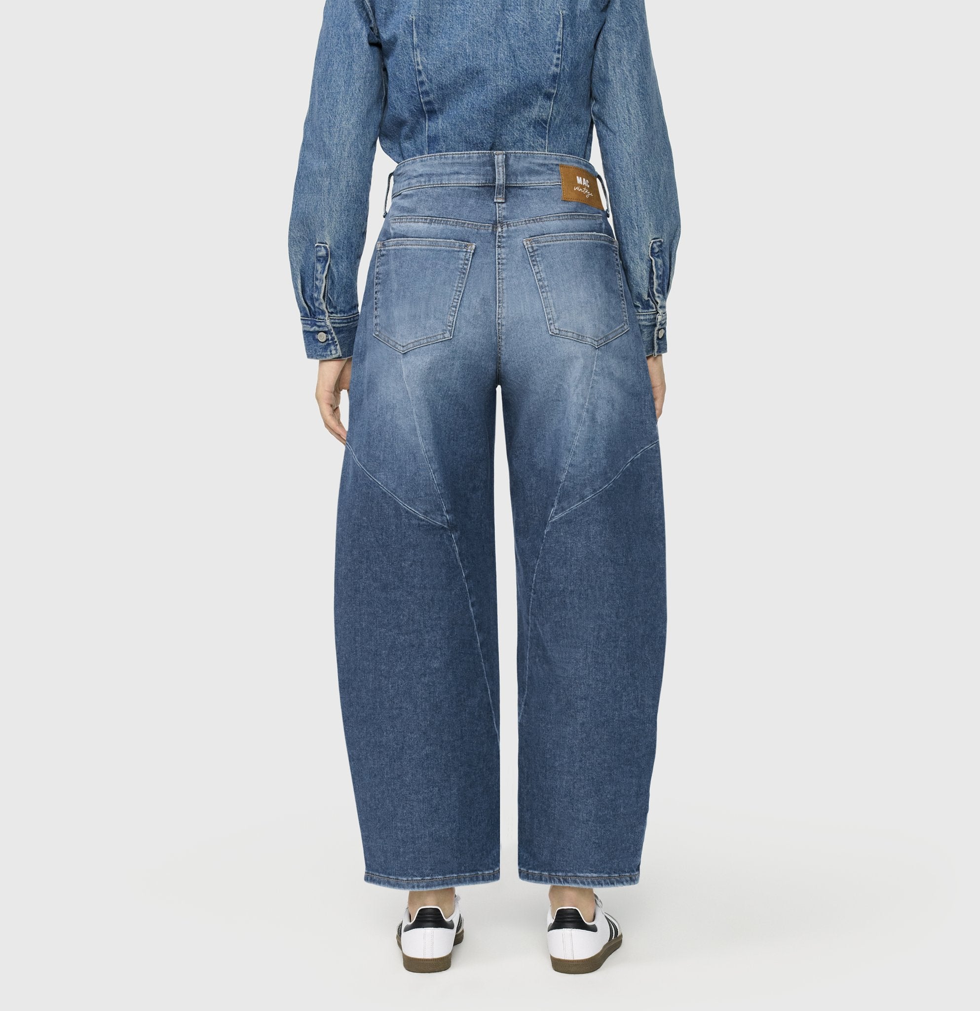 Mac Damen Jeans Fashion Blue Us