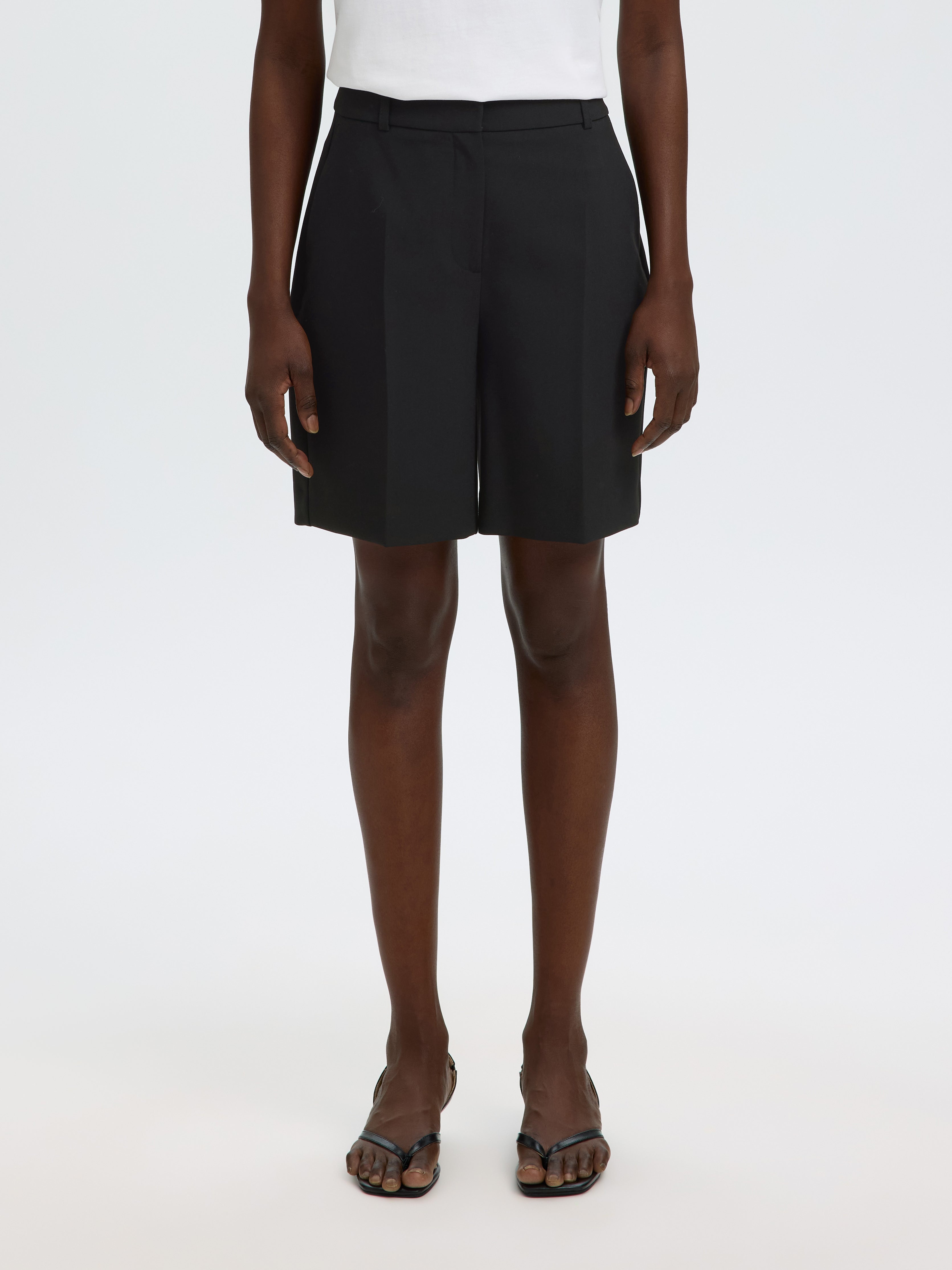 Selected Femme Damen Shorts Black
