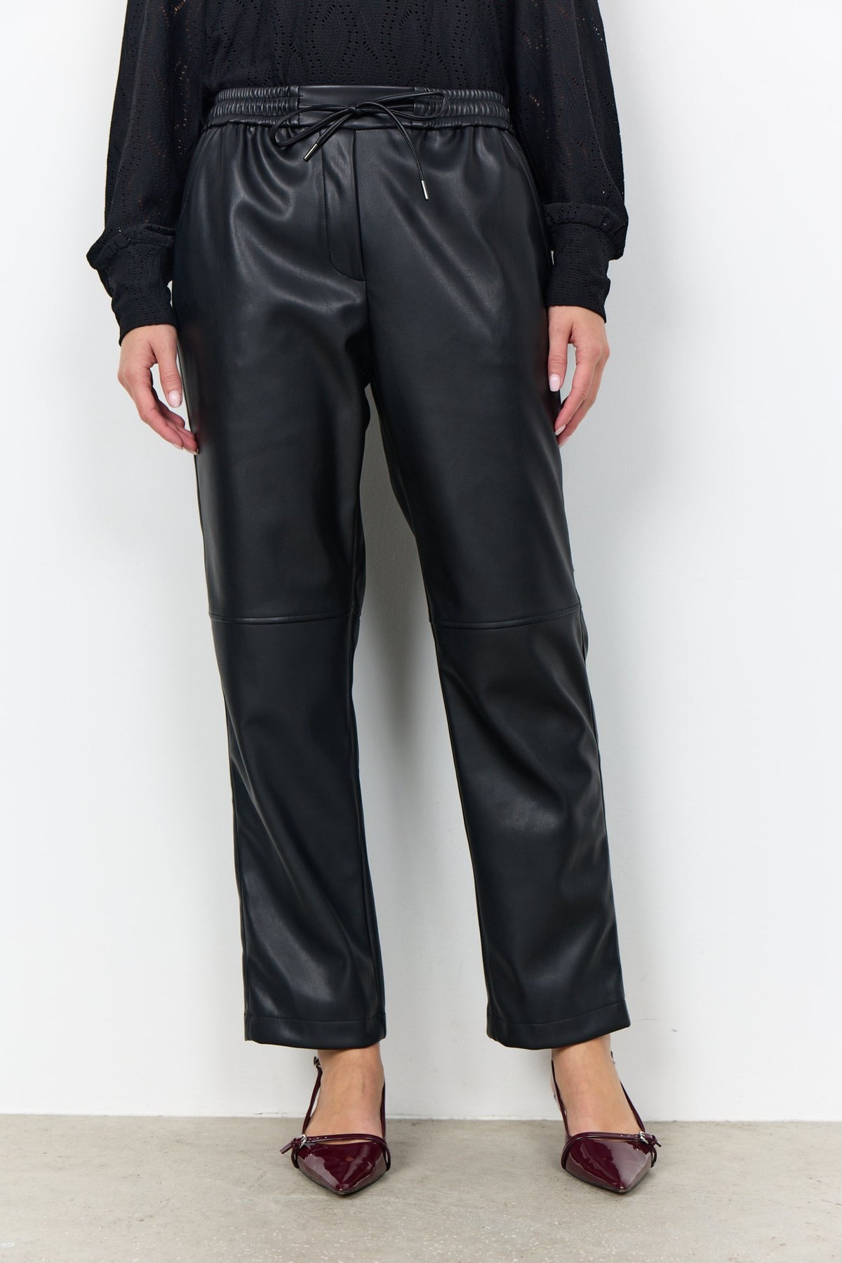 Soya Concept Damen Hosen Black