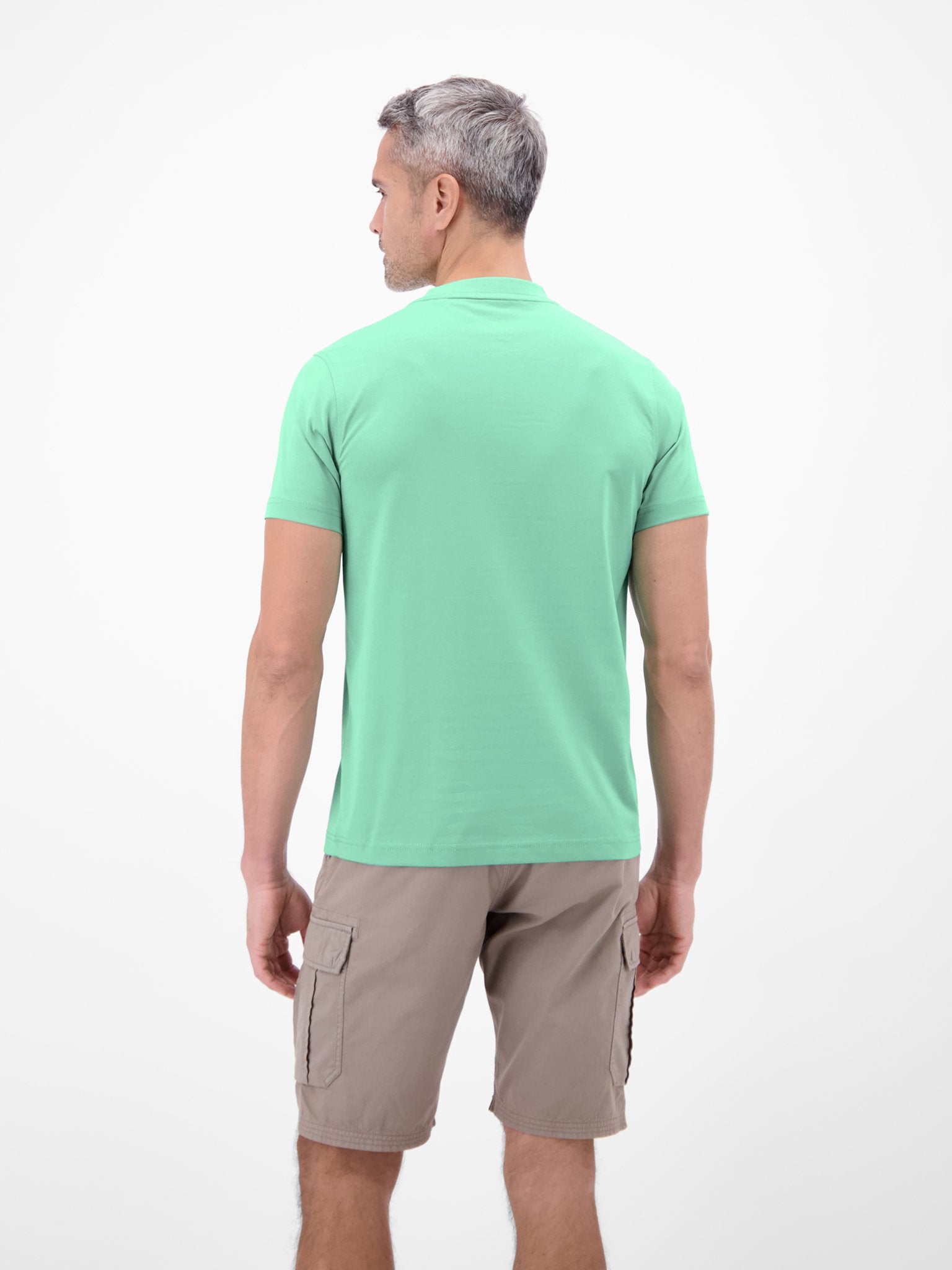 Lerros Herren T-Shirts kurz Mint Water