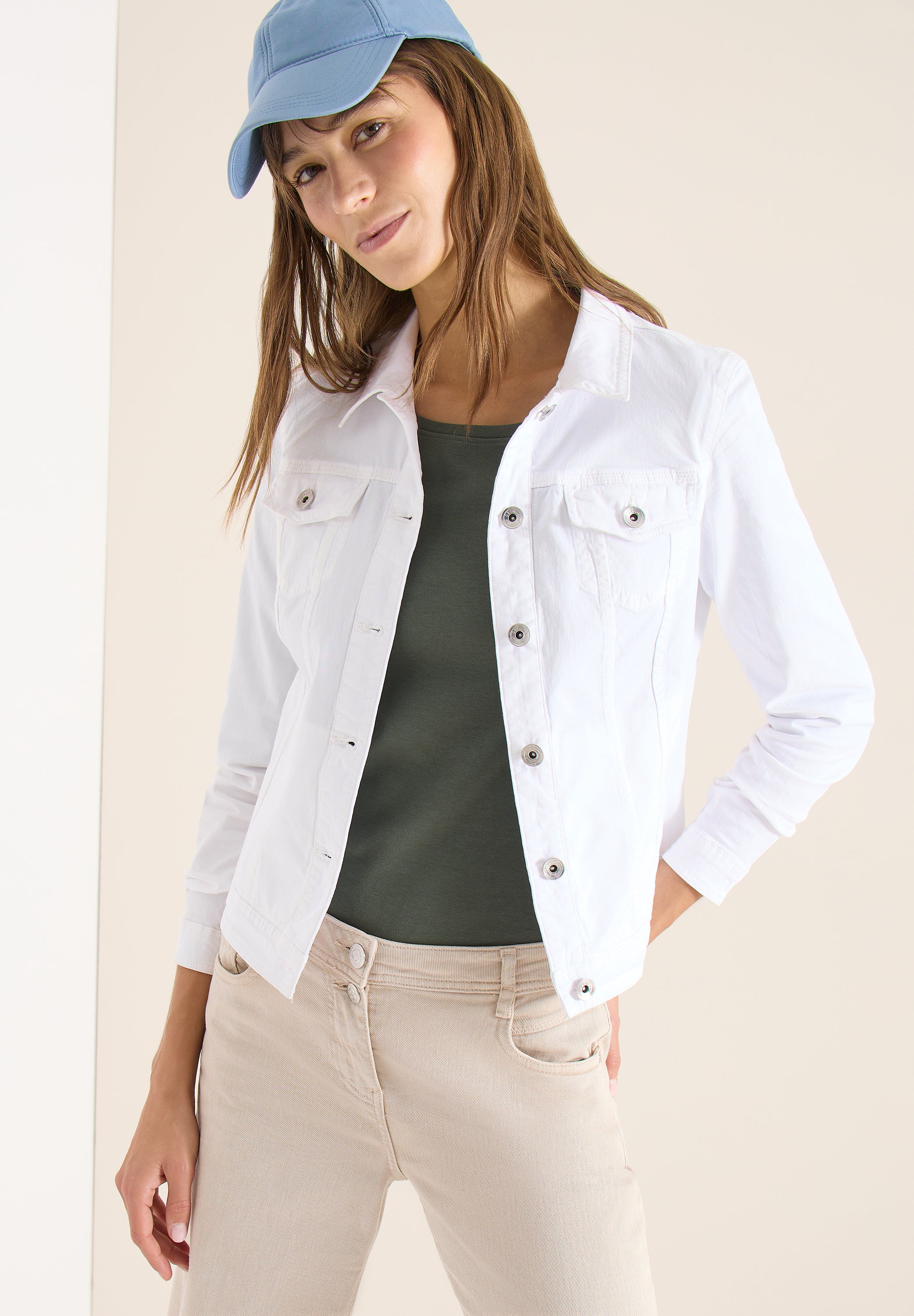 Cecil Damen Blazer  White