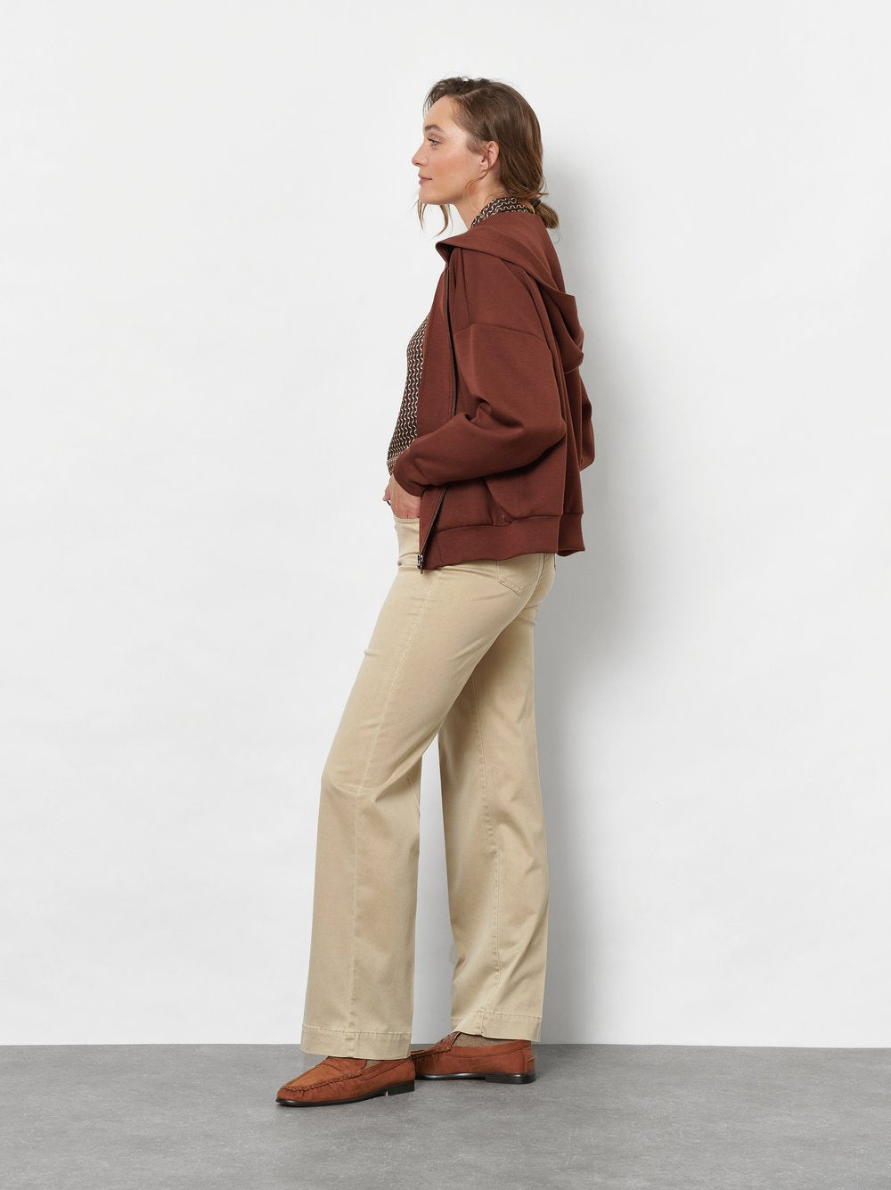 Toni Dress Damen Hosen Beige