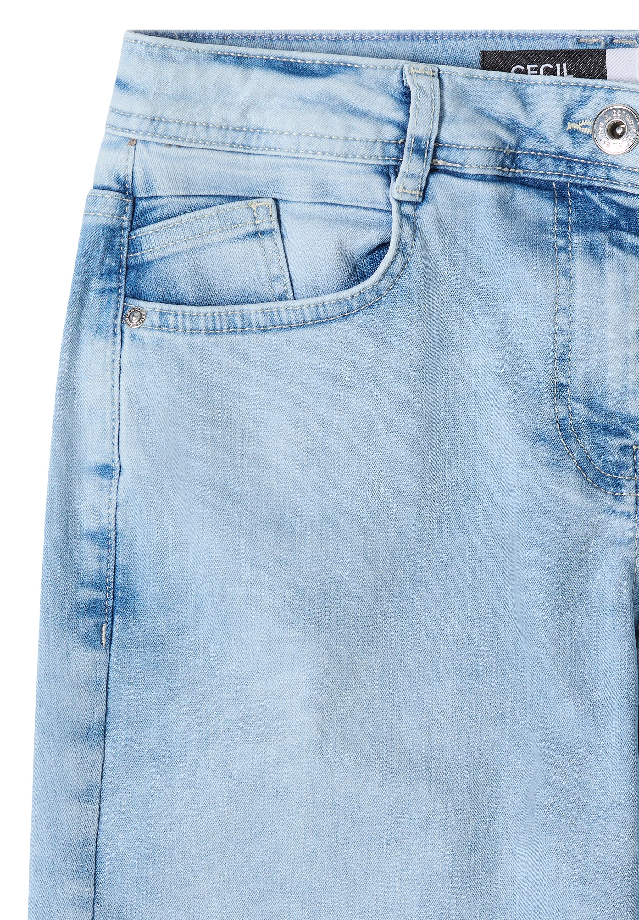 Cecil Damen Hosen  Light Blu
