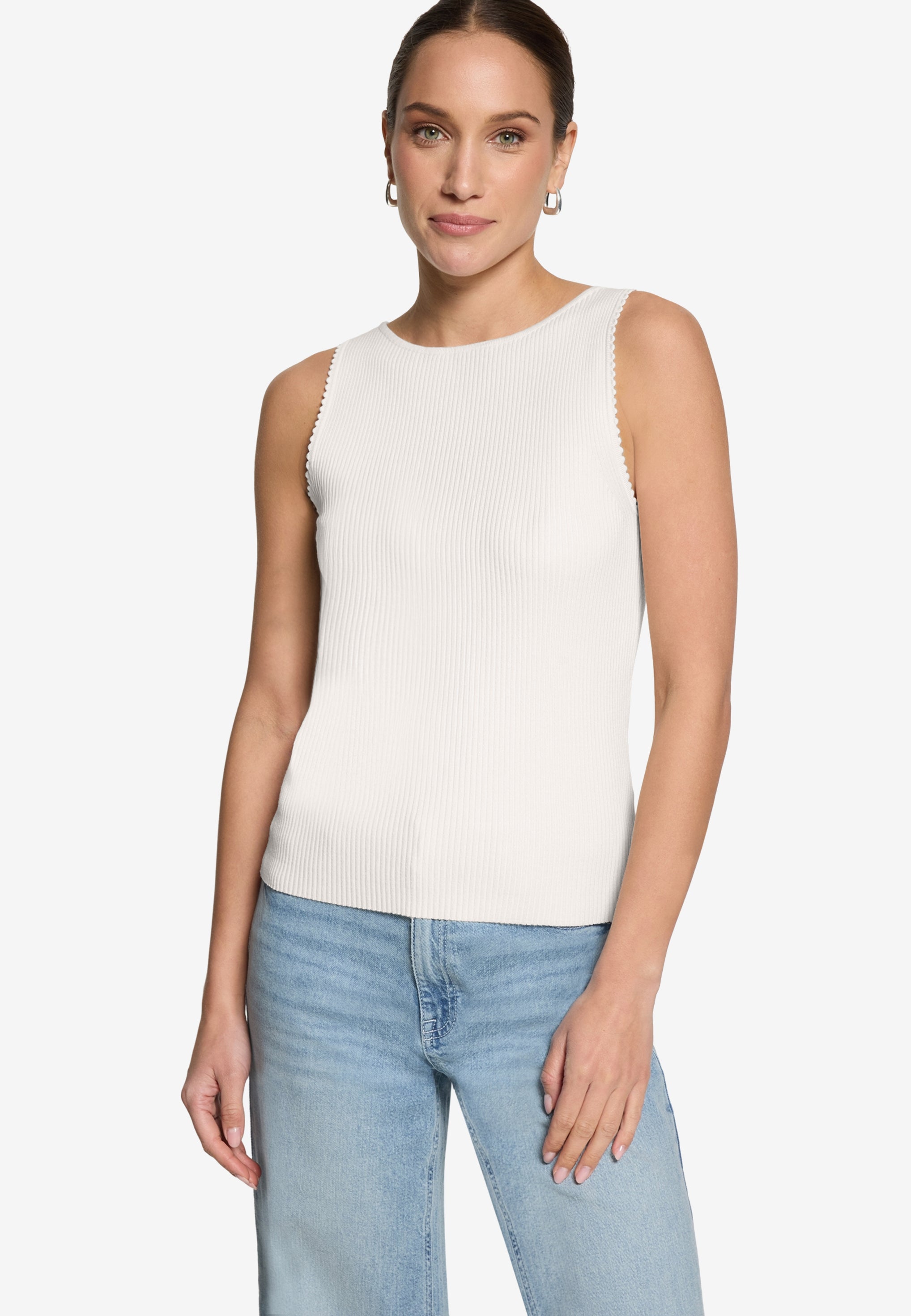 Zero Damen Pullover Offwhite