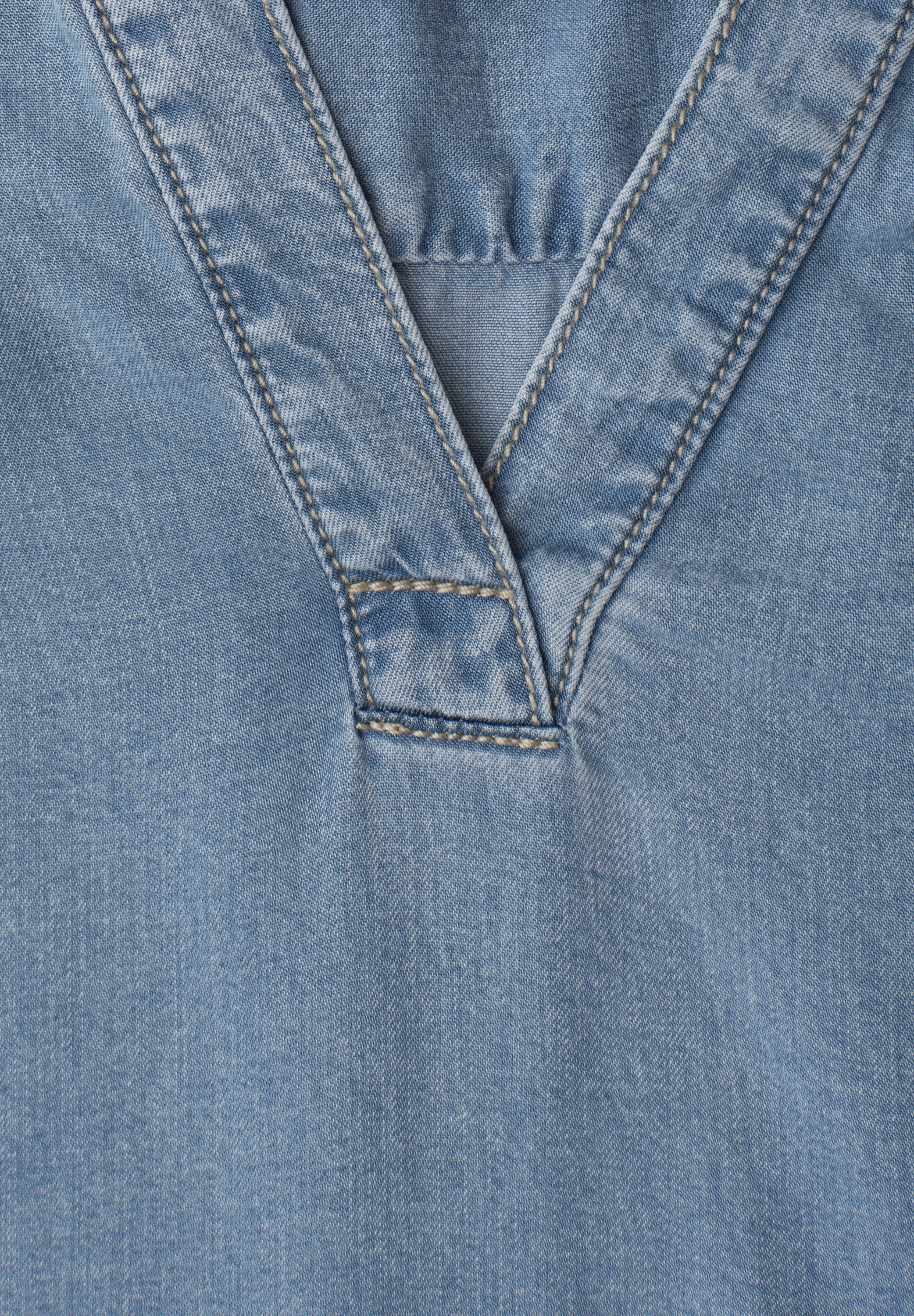 Street One Damen Blusen  Light Blu