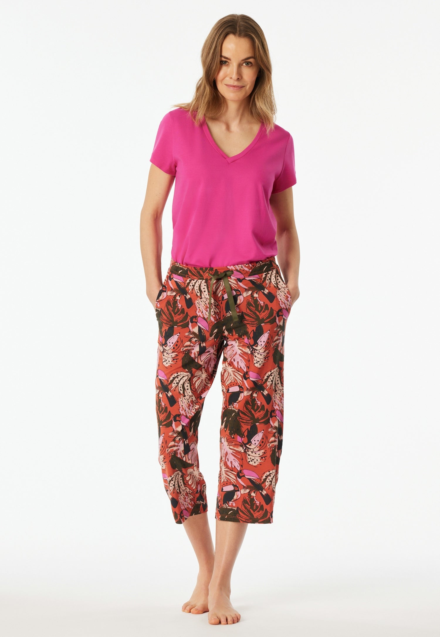 Schiesser Hose Terracotta