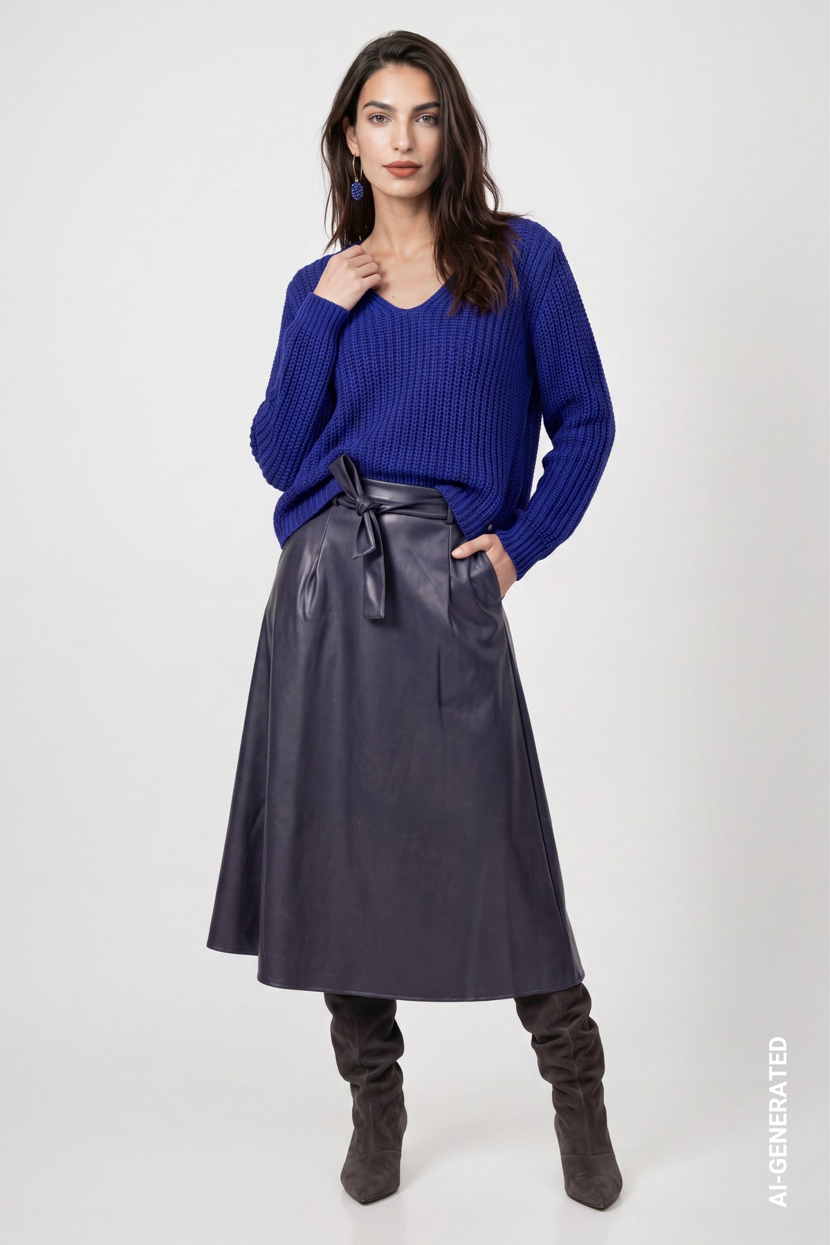 Monari Damen Pullover Royal Blue