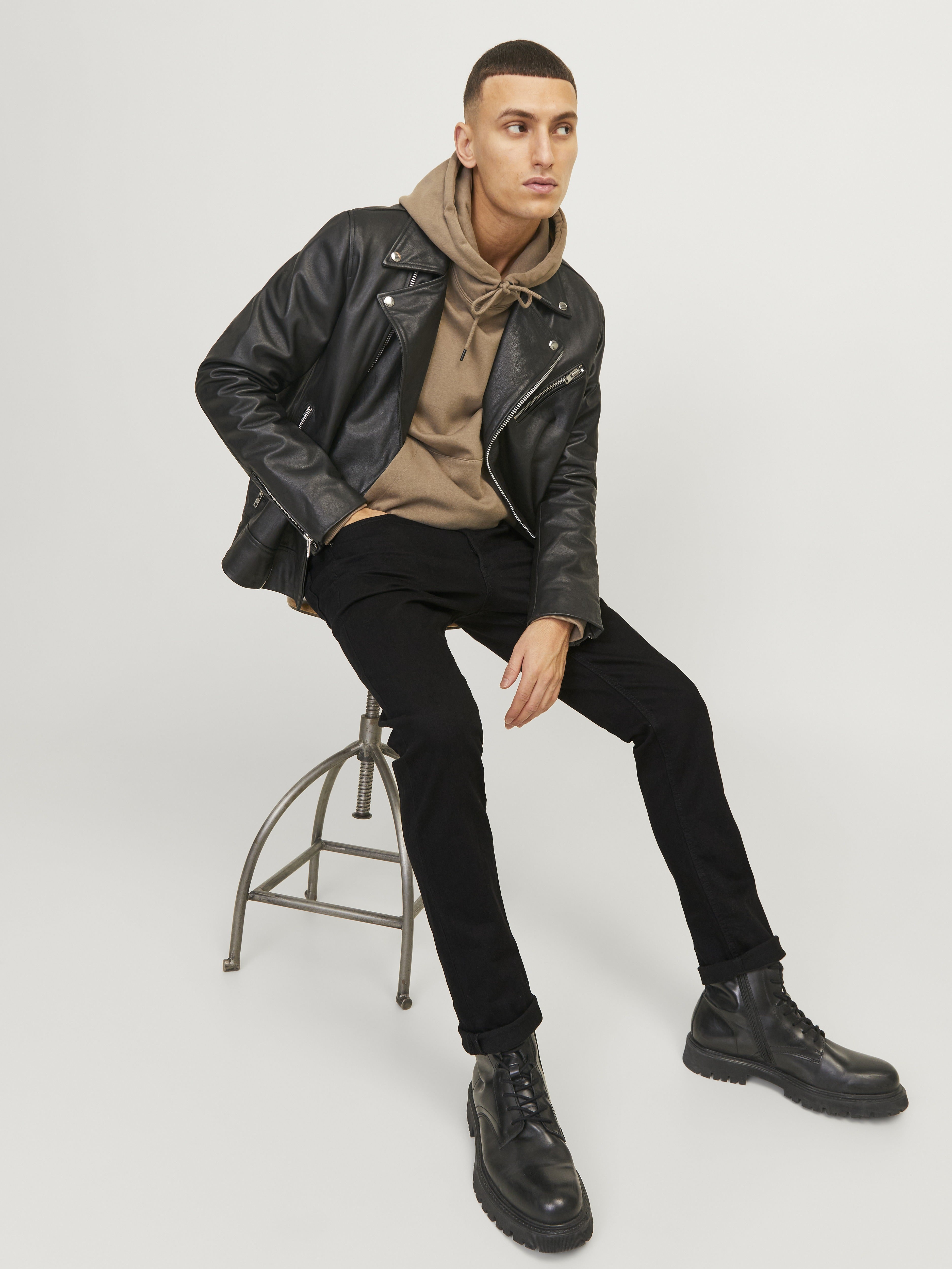 Jack & Jones Herren Jeans Black Denim