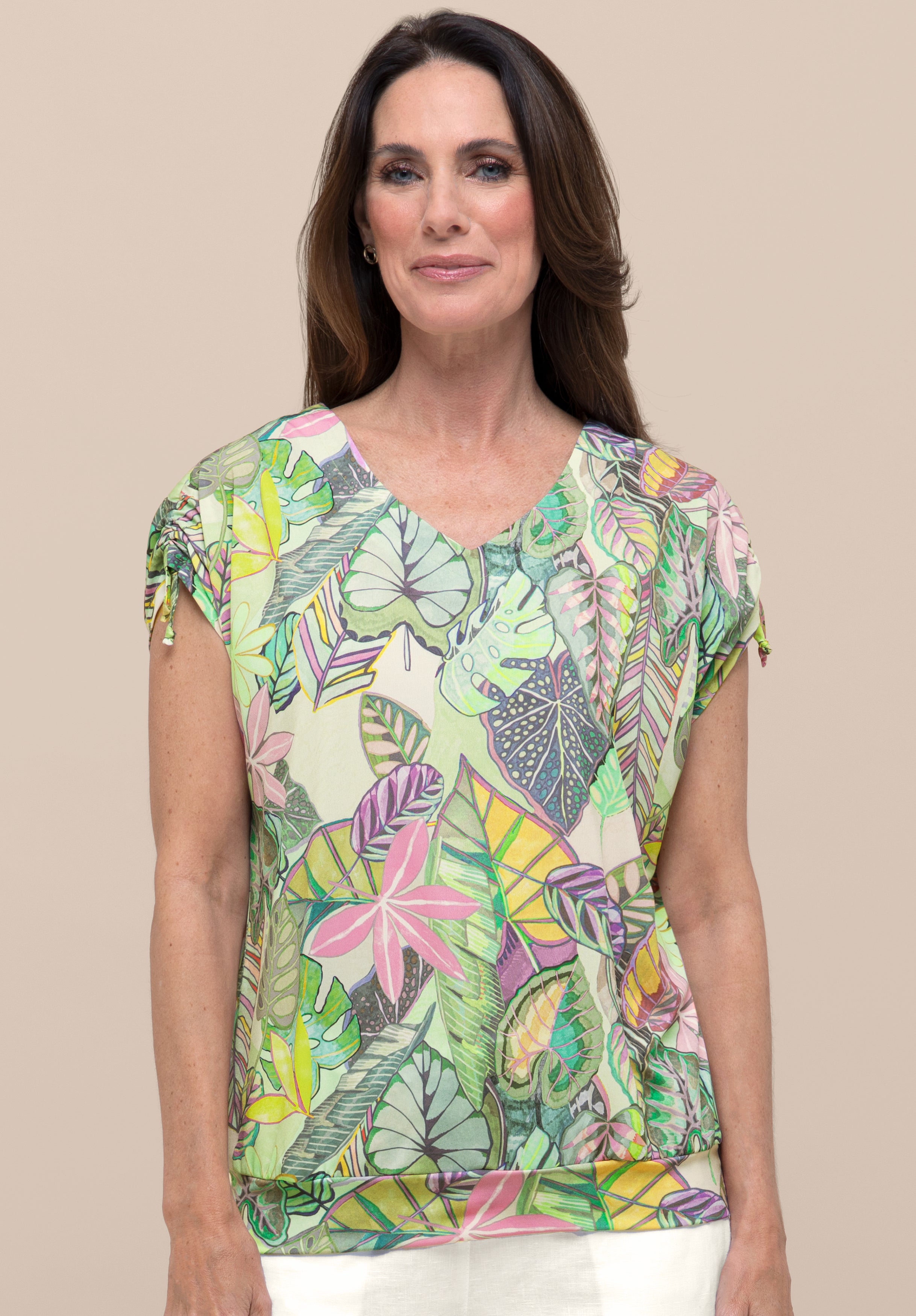 Bianca Damen T-Shirts Green Mix