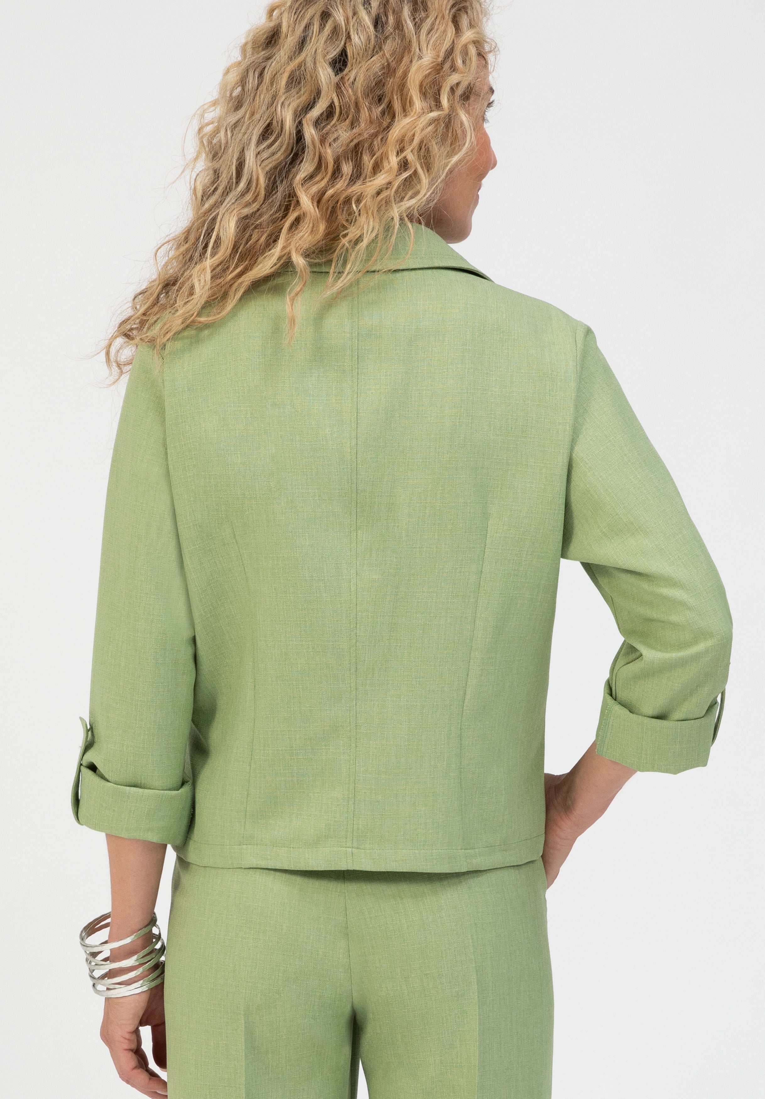 Bianca Damen Blazer Pistachio Melan