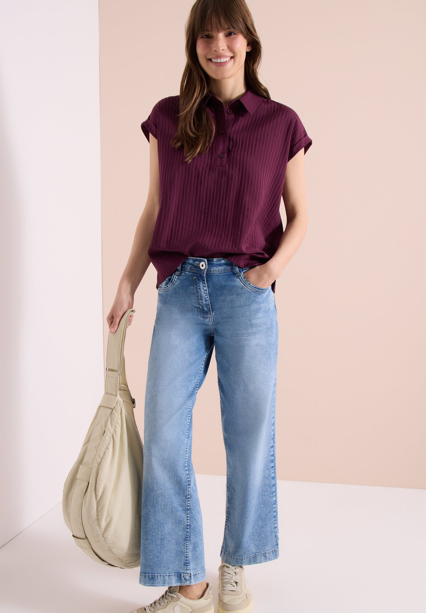 Cecil Damen Blusen  Sweet Gra