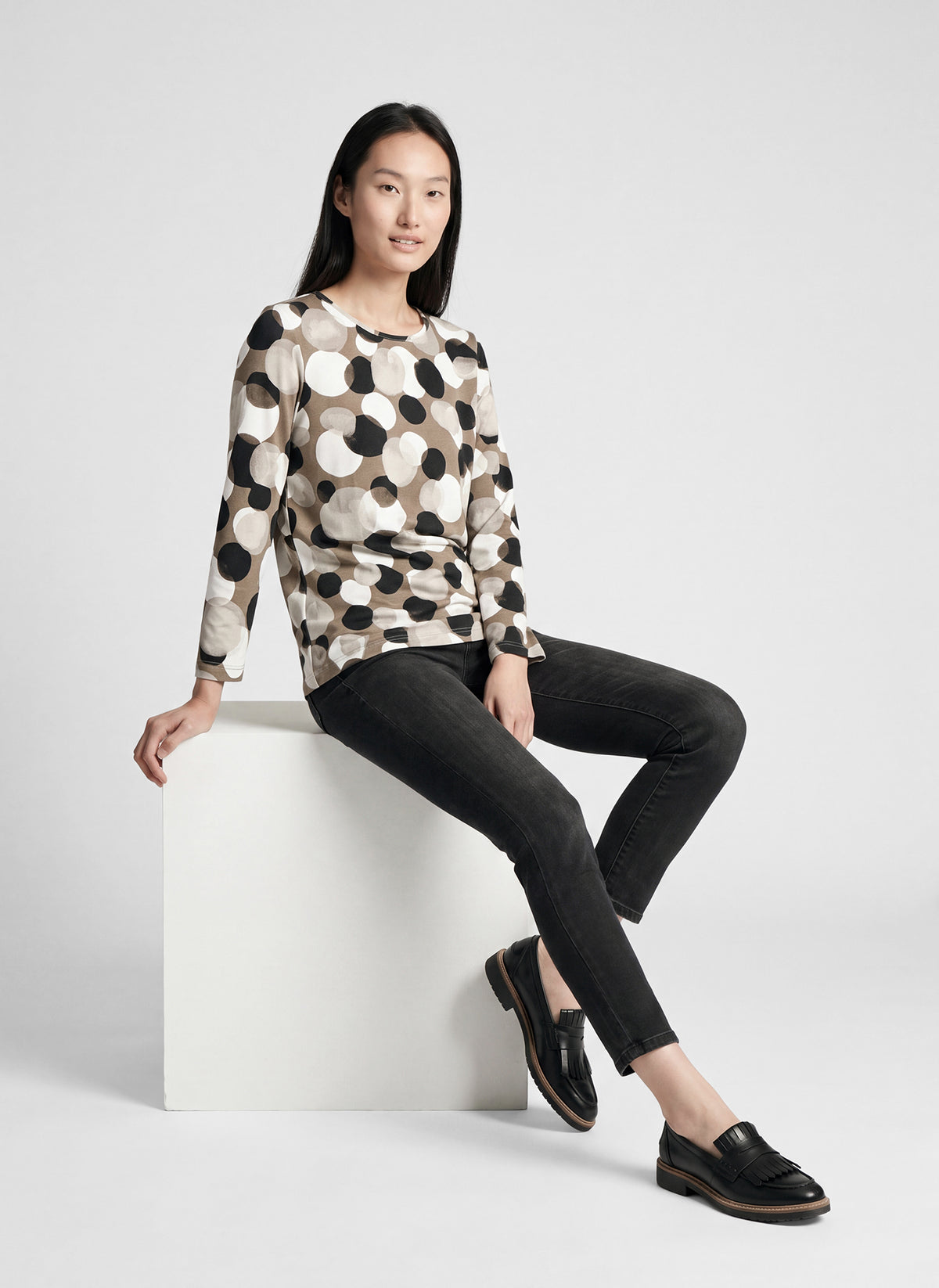 Rabe Damen T-Shirts Taupe