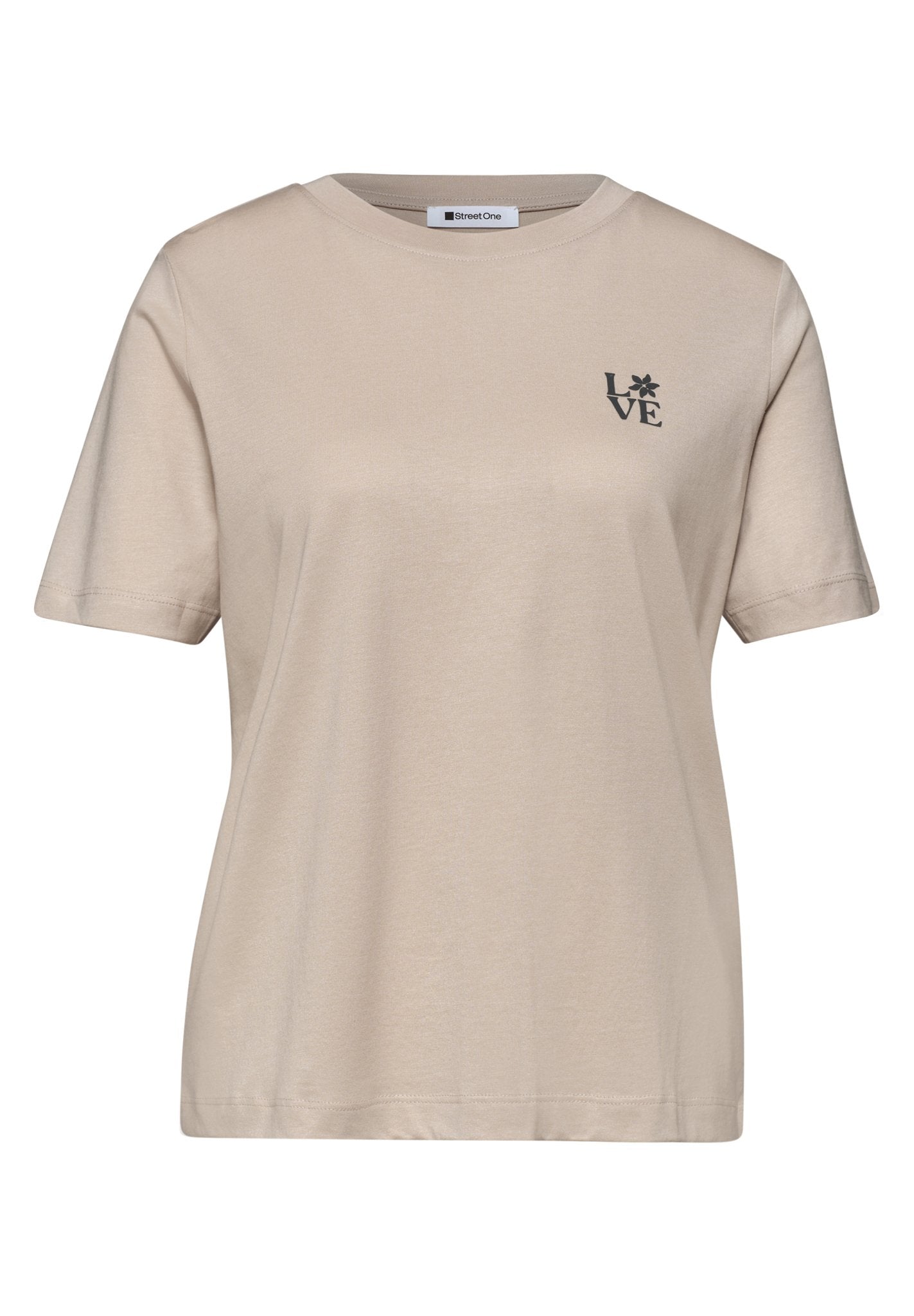 Street One Damen T-Shirts  Clay Sand
