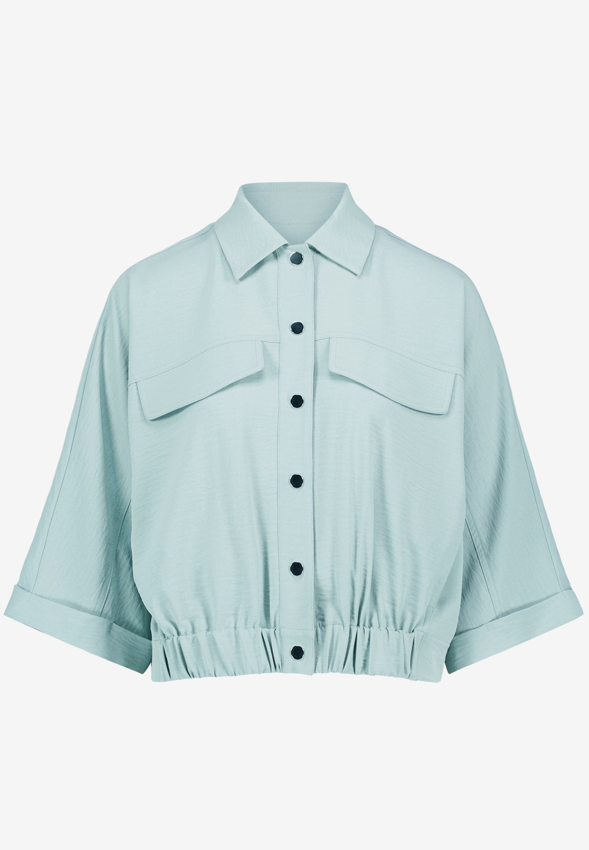 Zero Damen Blazer Silver Blue