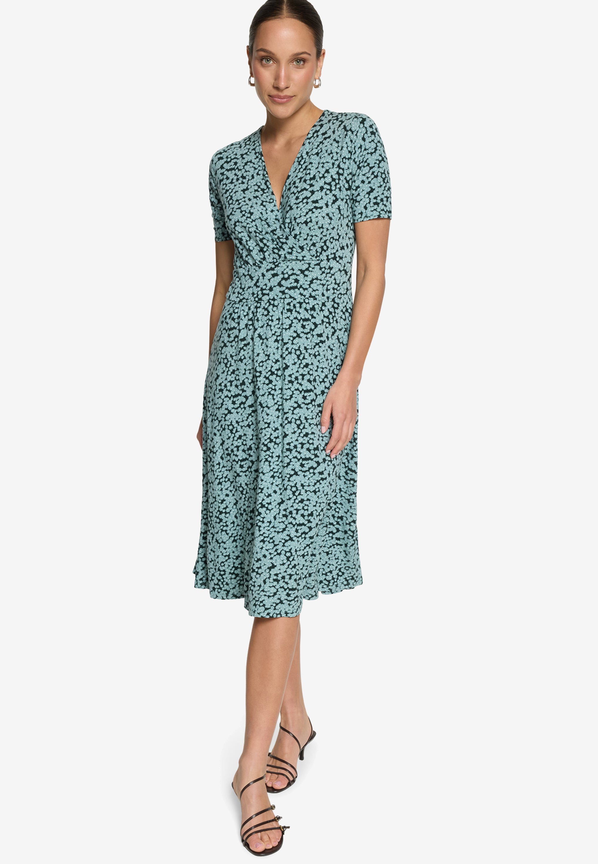 Zero Damen Kleider Dark Green/Blue