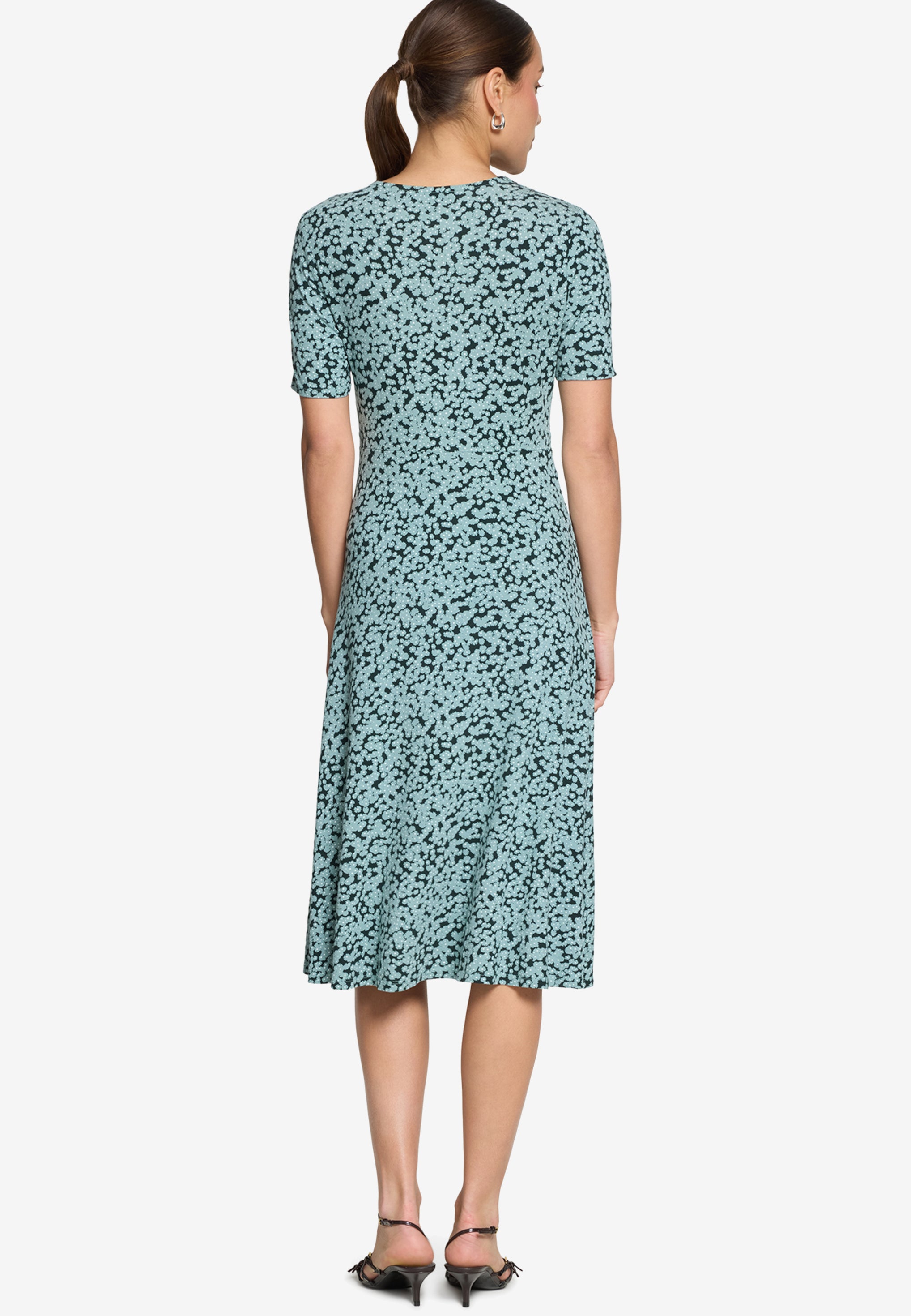 Zero Damen Kleider Dark Green/Blue