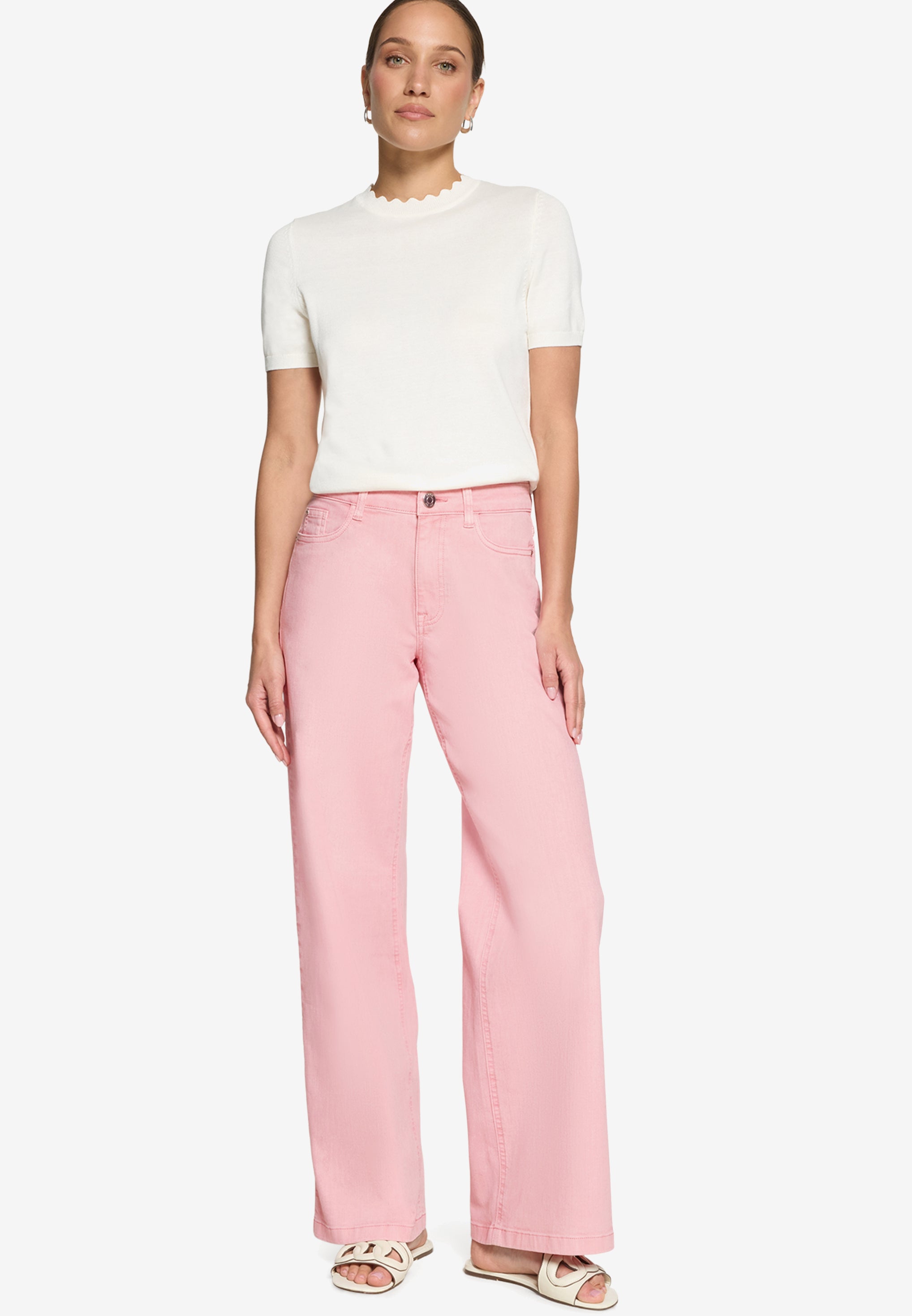 Zero Damen Jeans Bridal Rose