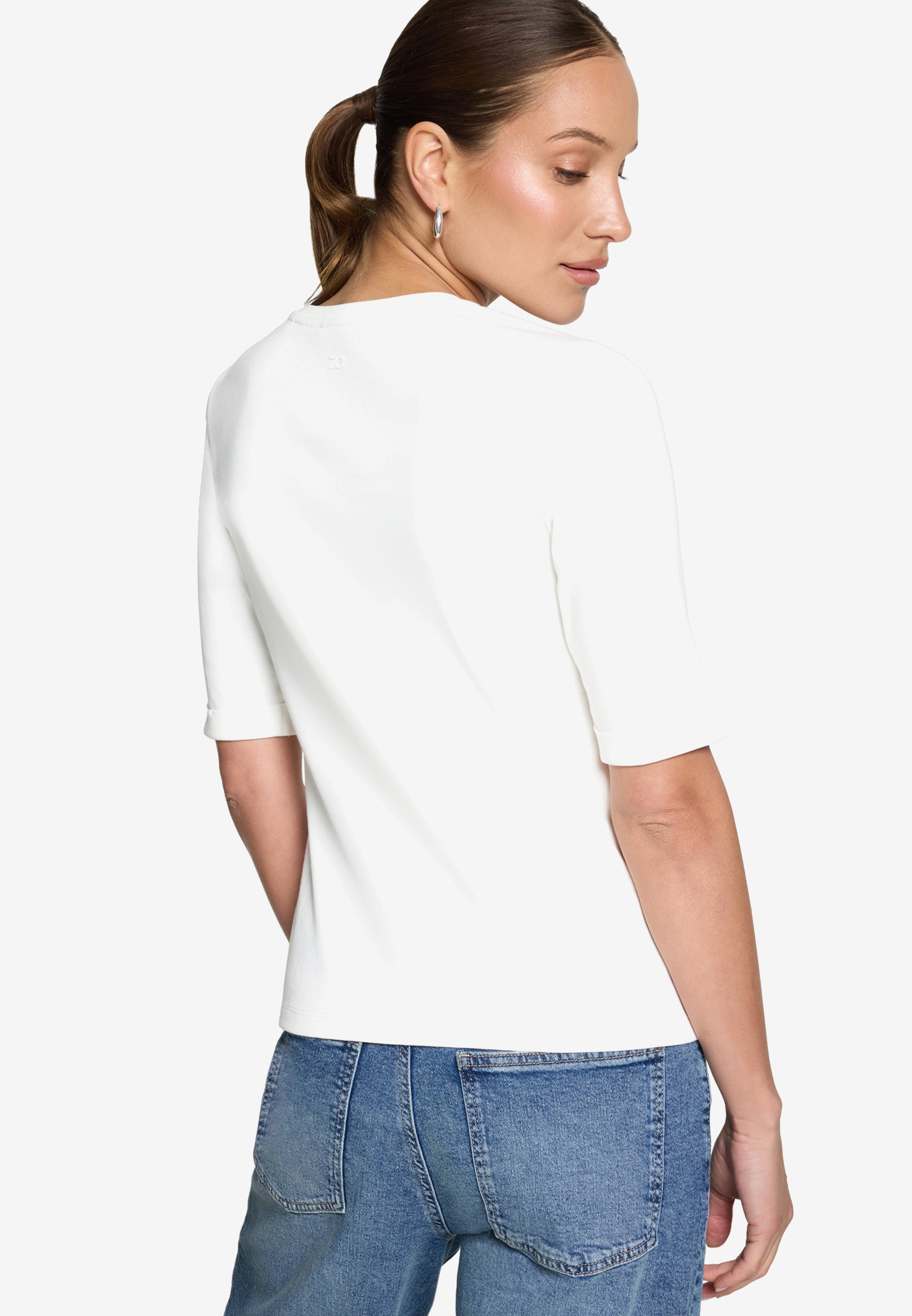 Zero Damen T-Shirts Offwhite