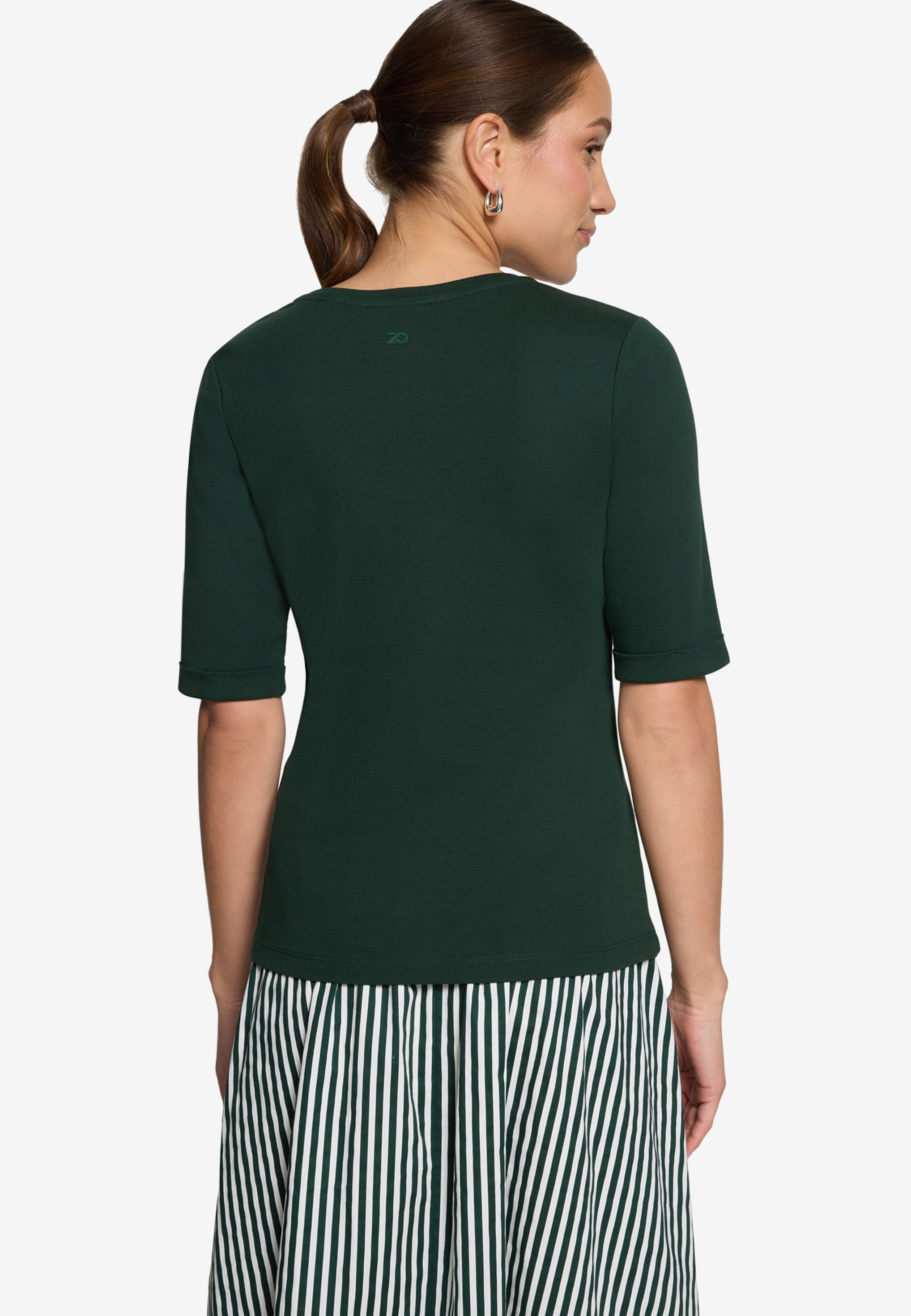 Zero Damen T-Shirts Green Forest