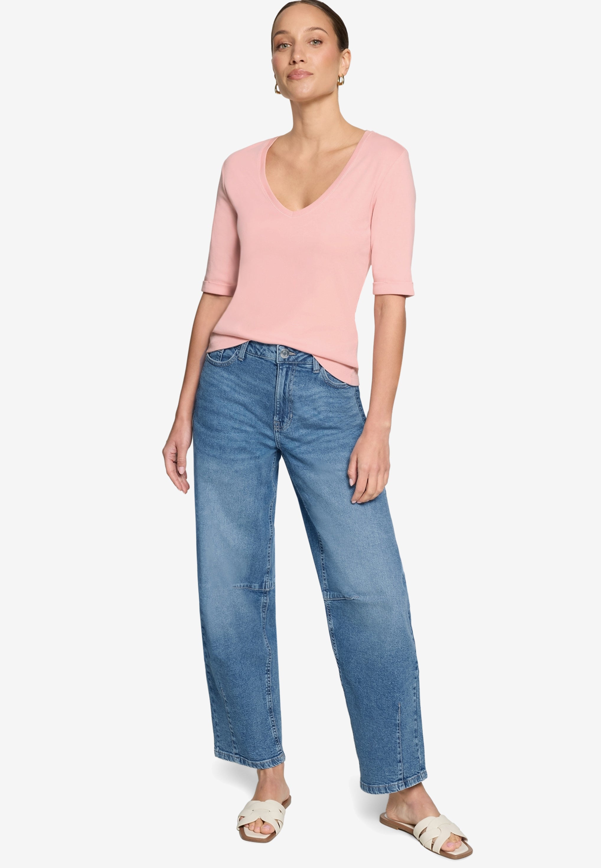 Zero Damen T-Shirts Bridal Rose