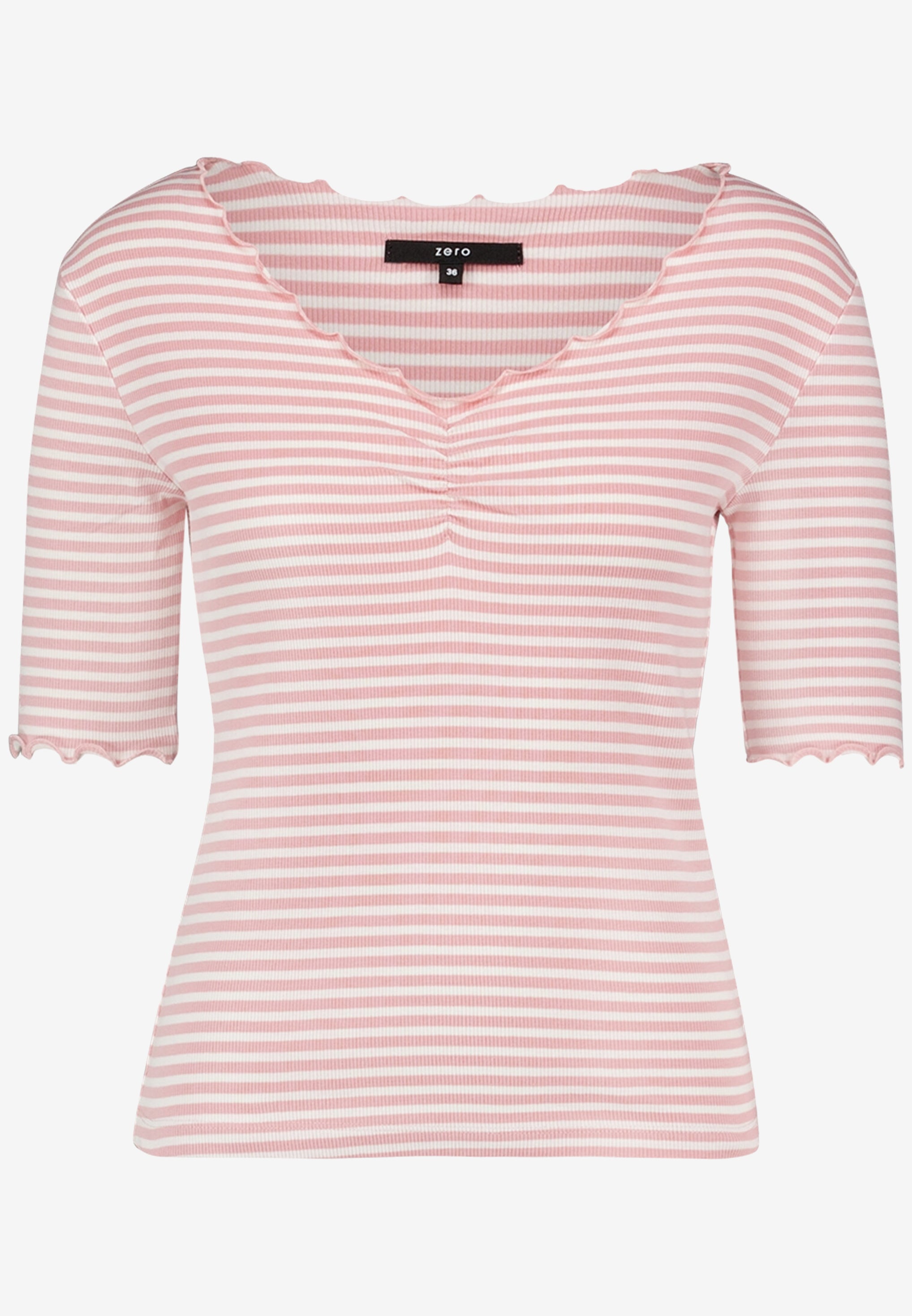 Zero Damen T-Shirts Rosé/Cream