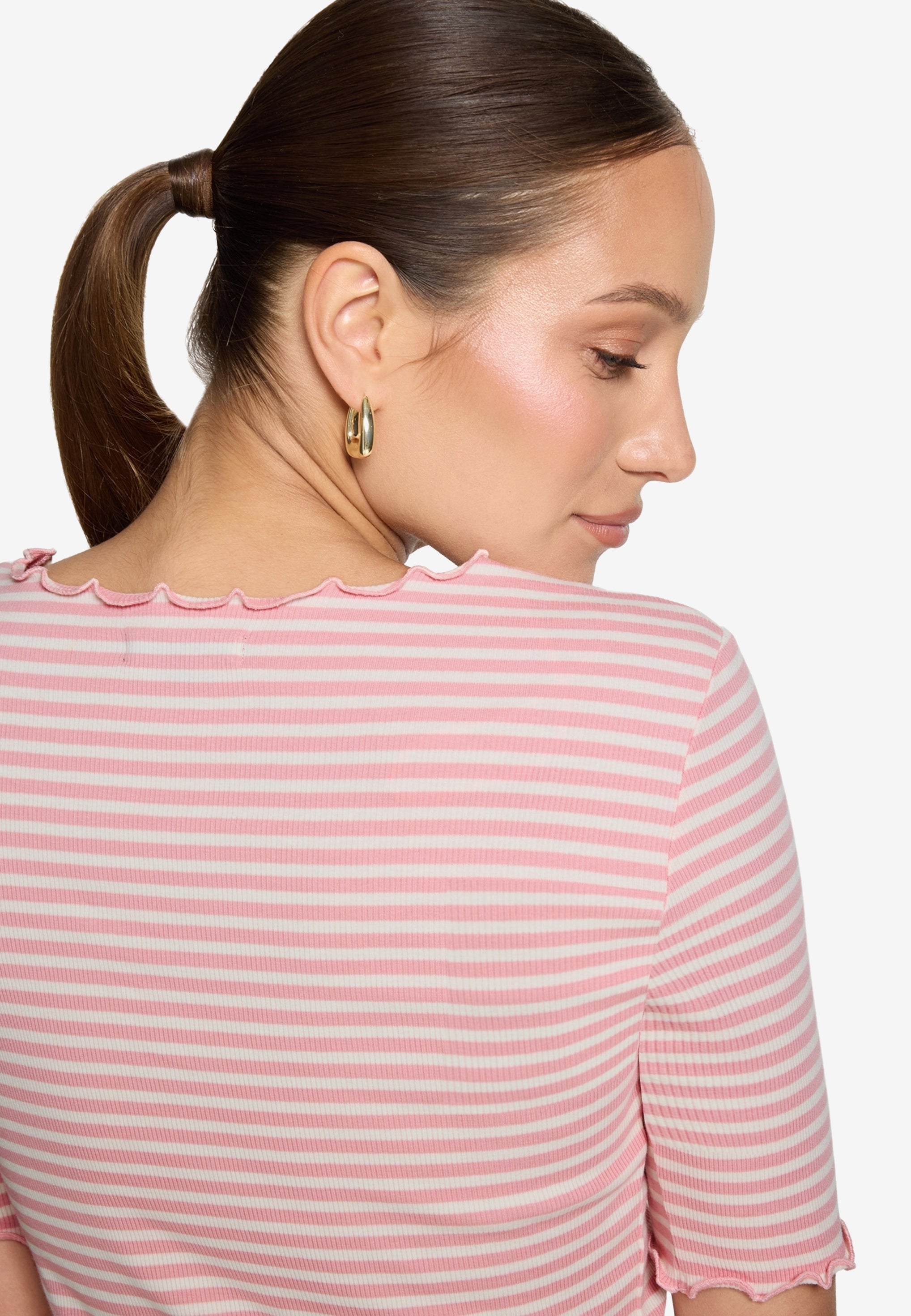 Zero Damen T-Shirts Rosé/Cream