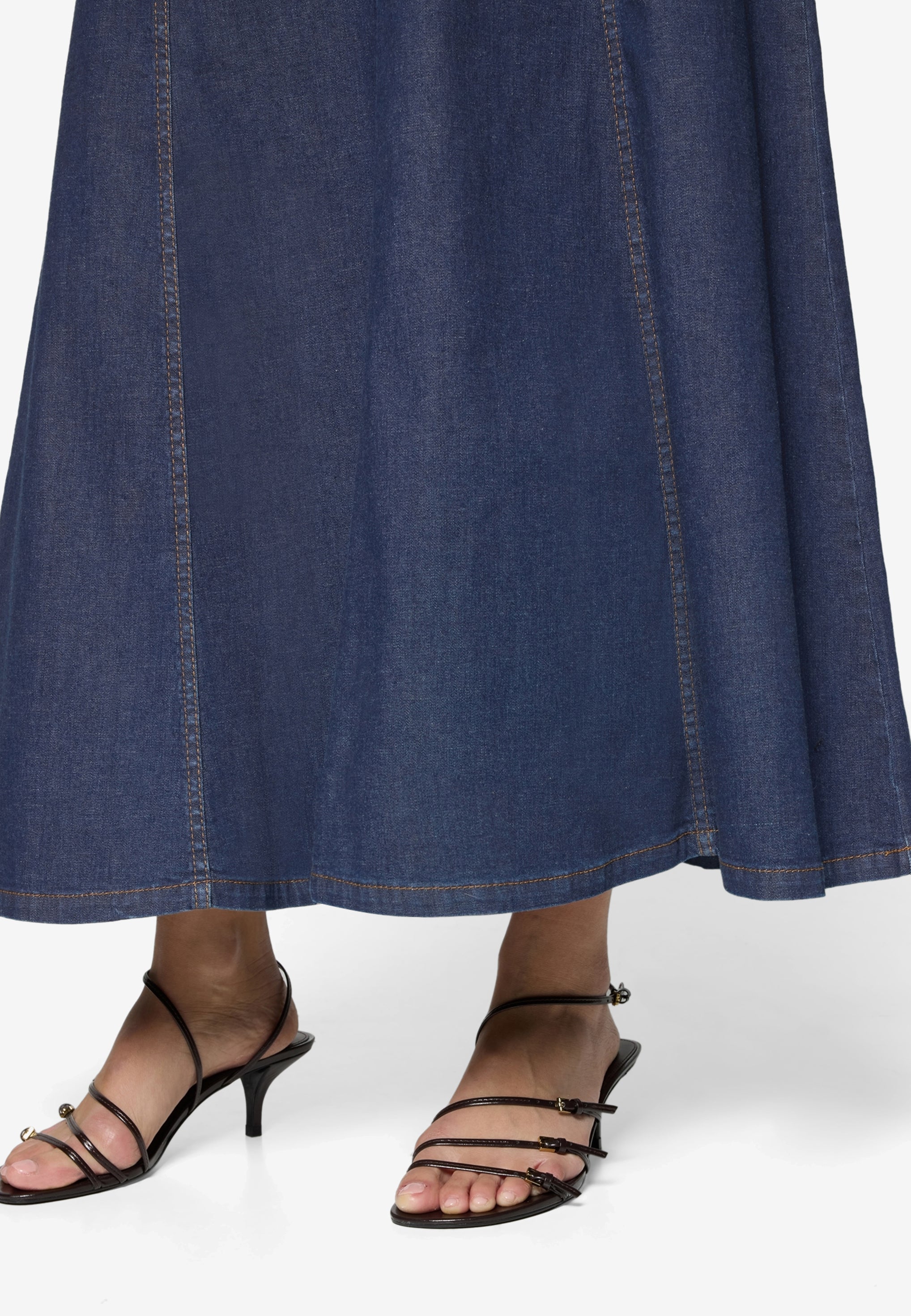 Zero Damen Rock Dark Blue Denim