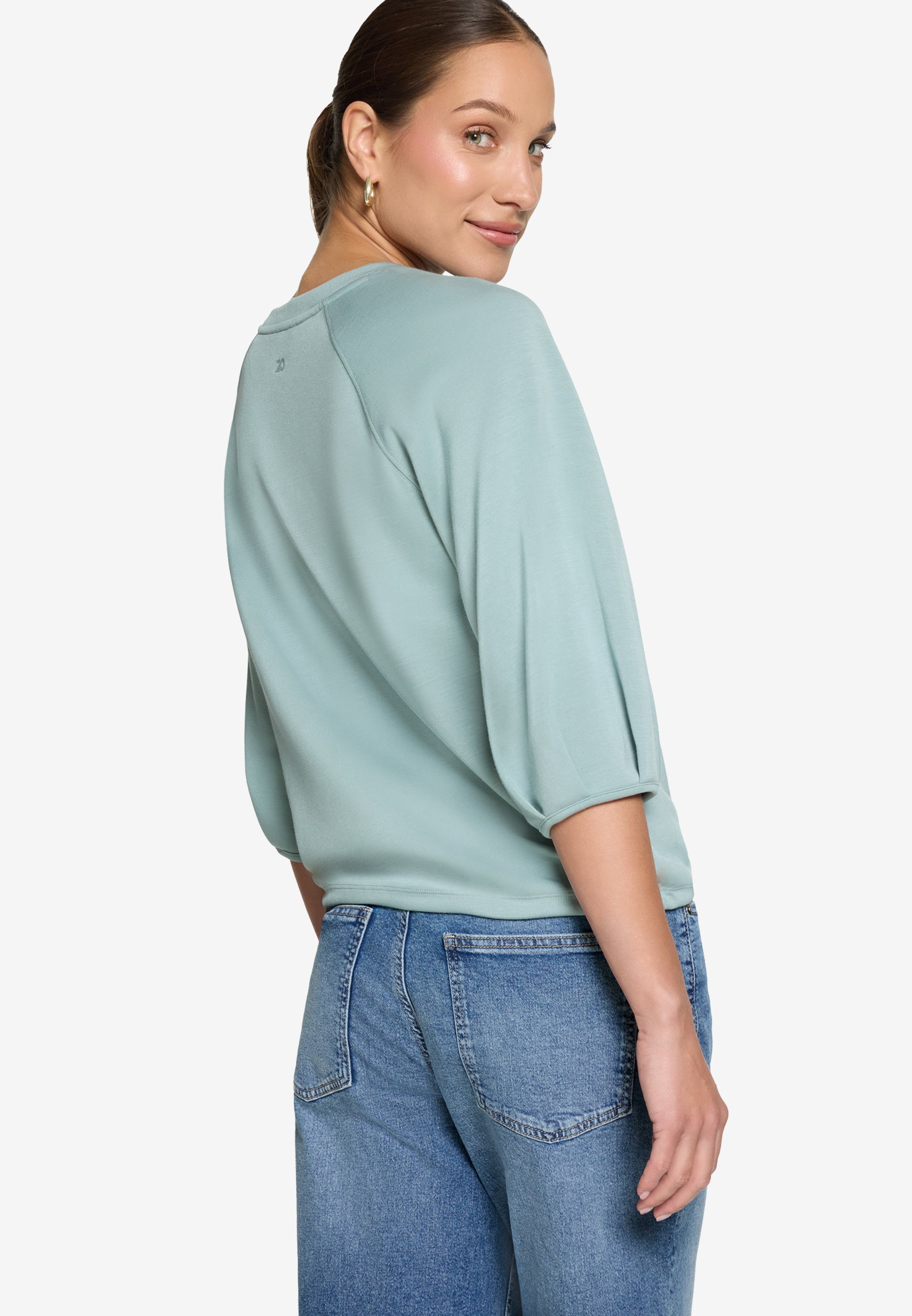 Zero Damen Sweatshirts Silver Blue