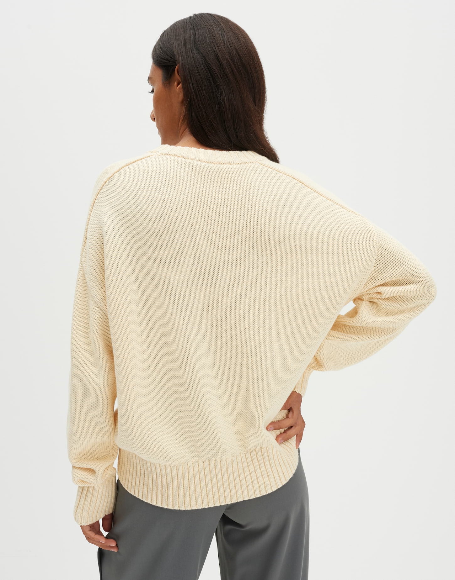 Someday Damen Pullover Buttercream