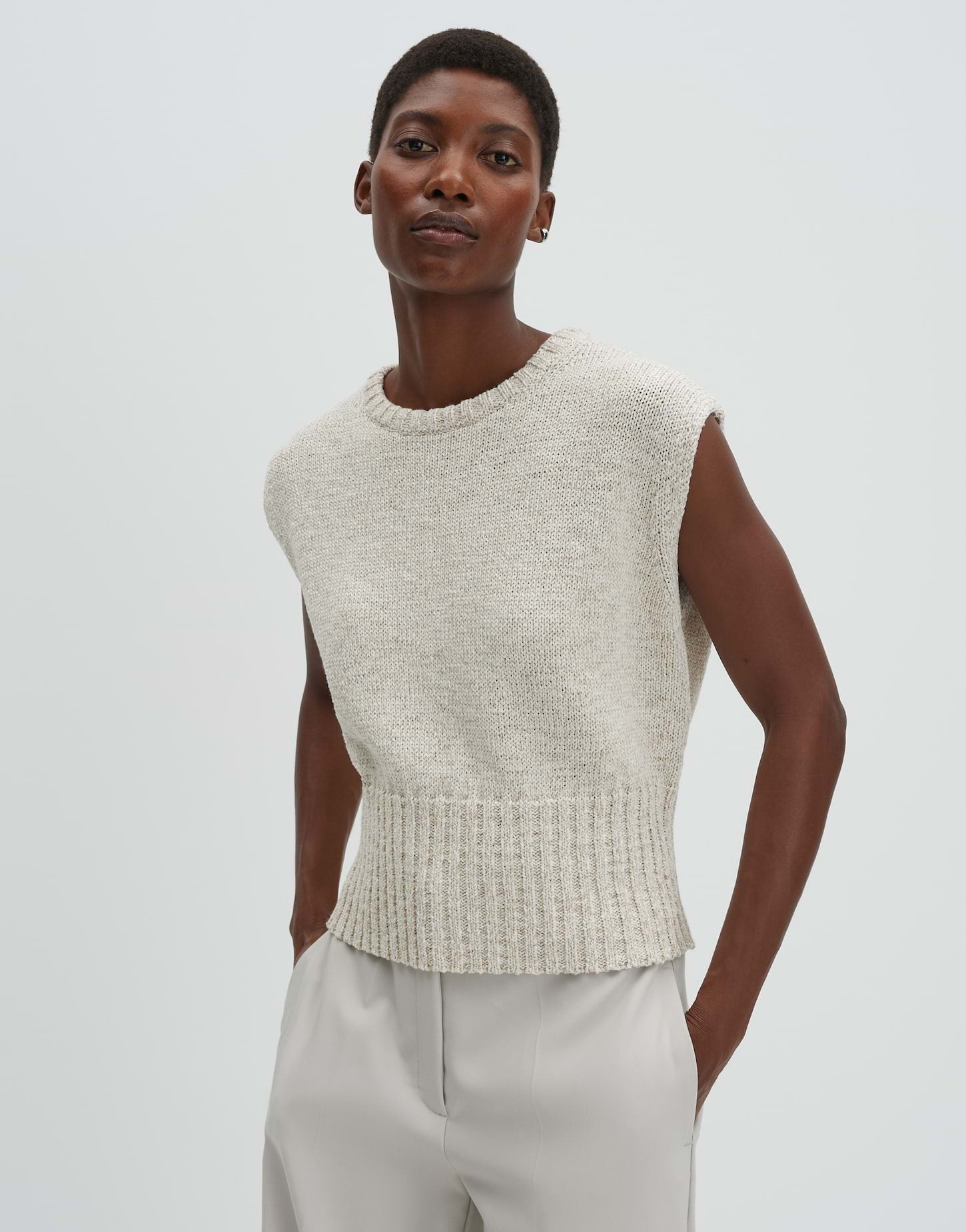 Someday Damen Pullover Warm Clay
