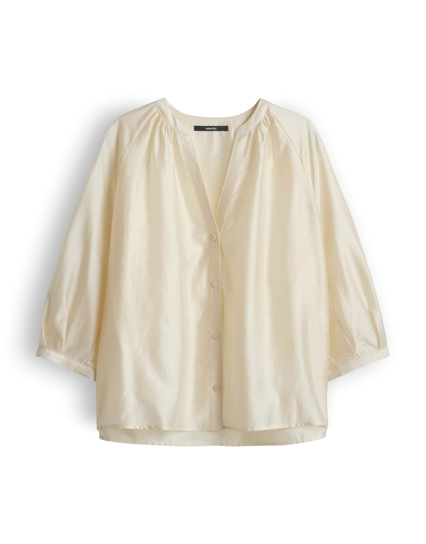 Someday Damen Blusen Buttercream