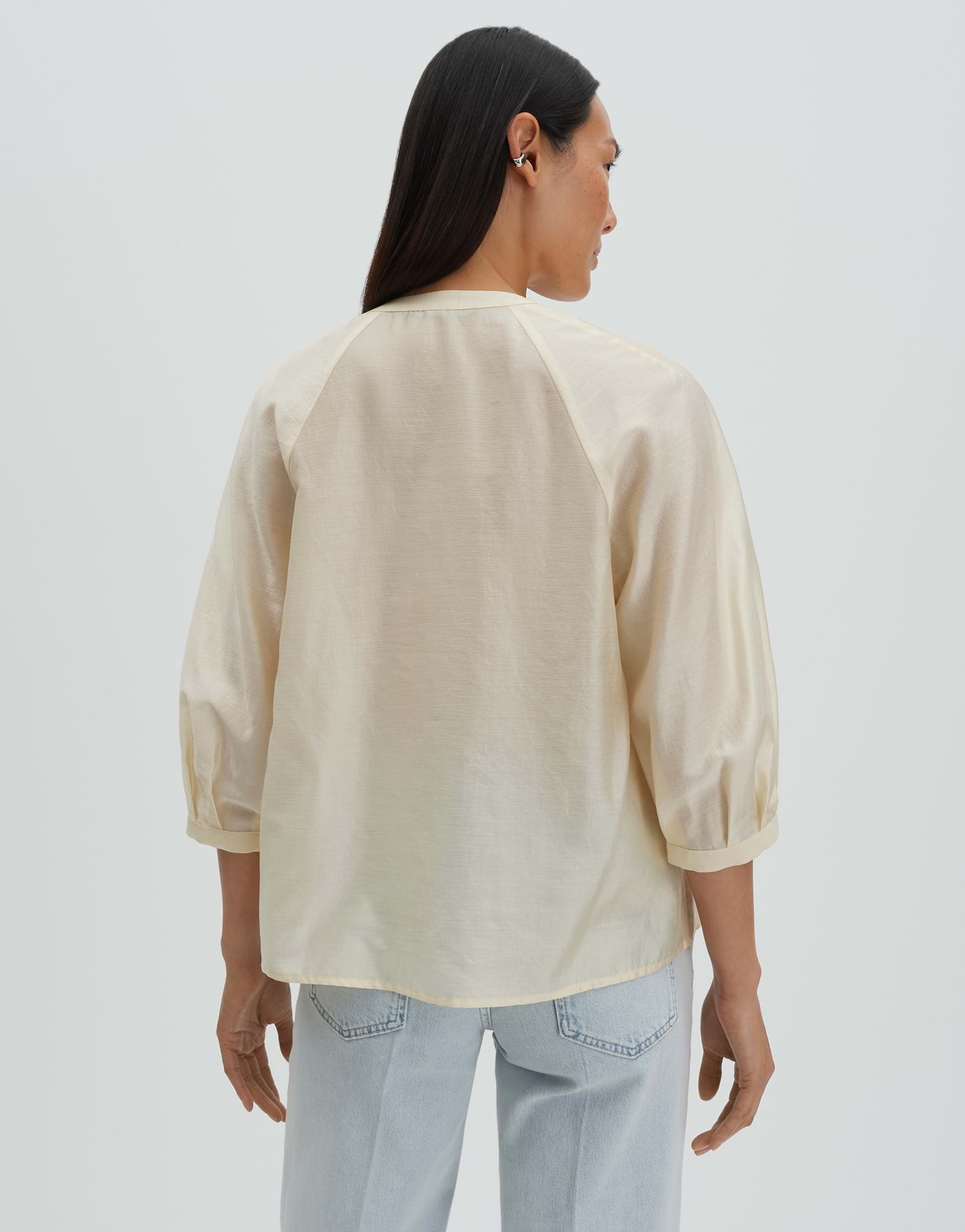 Someday Damen Blusen Buttercream