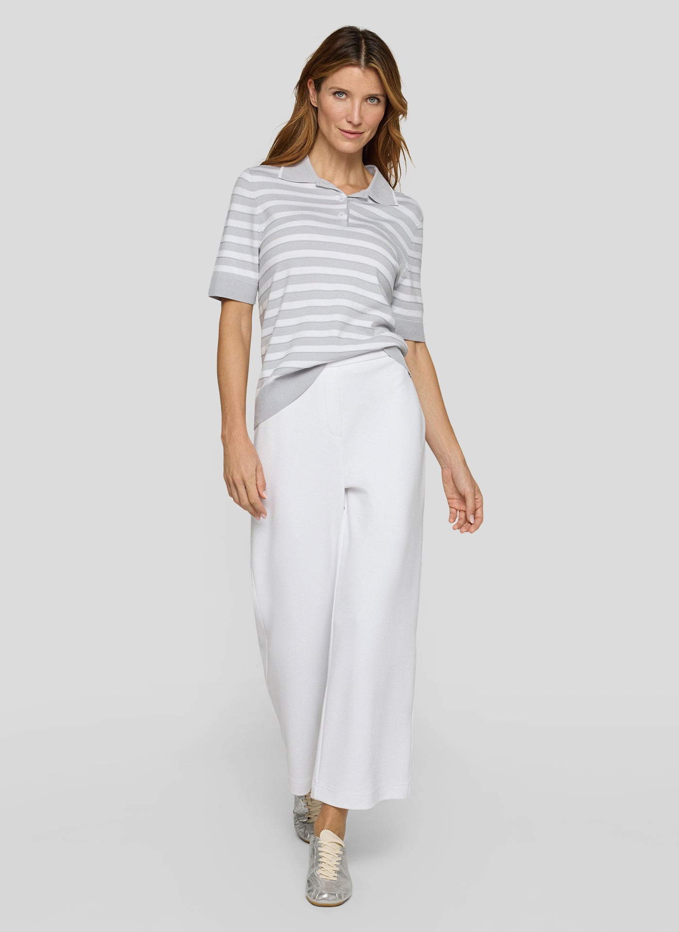 Rabe Damen Pullover Hellgrau