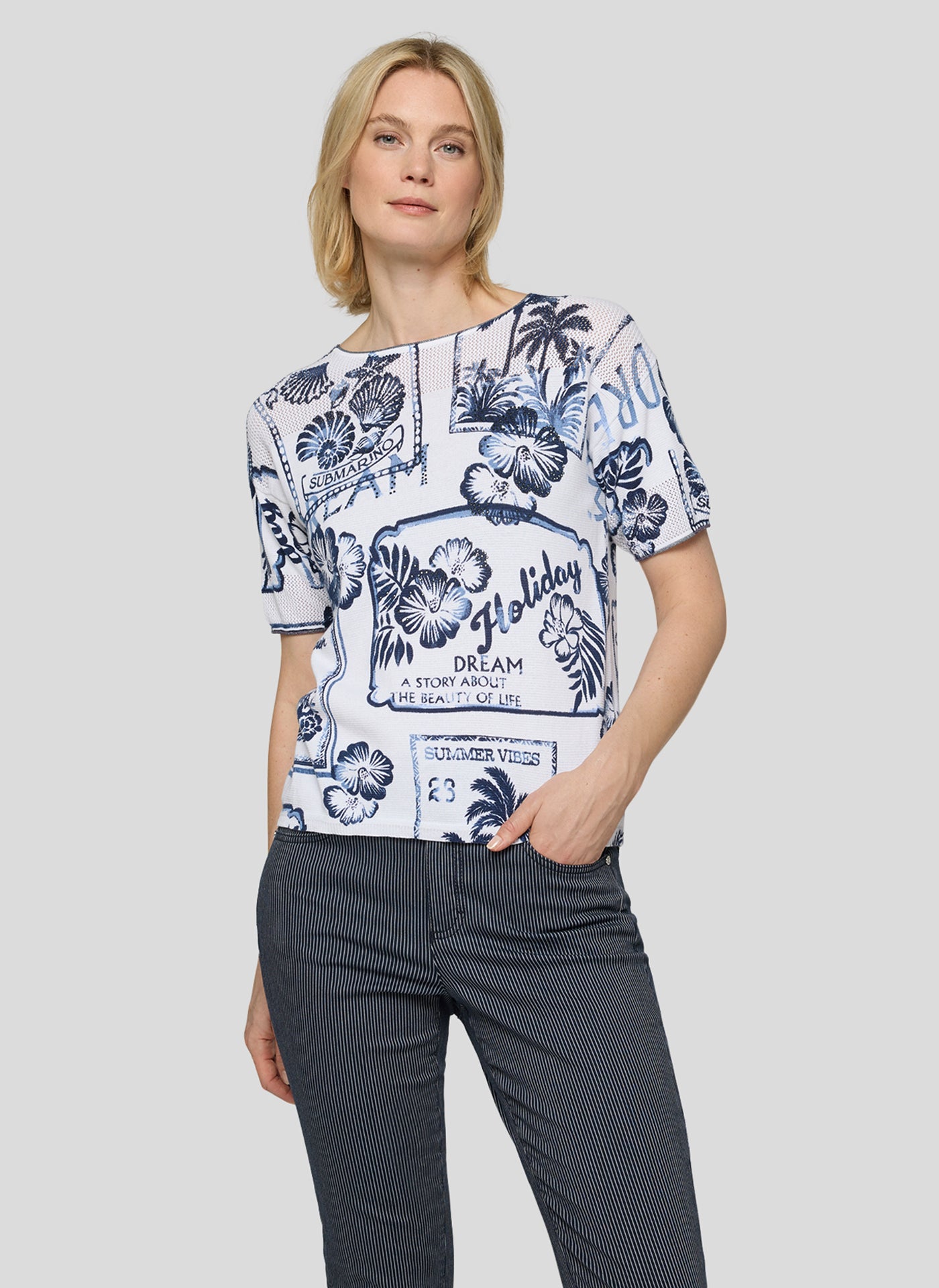 Rabe Damen Pullover Pazifik