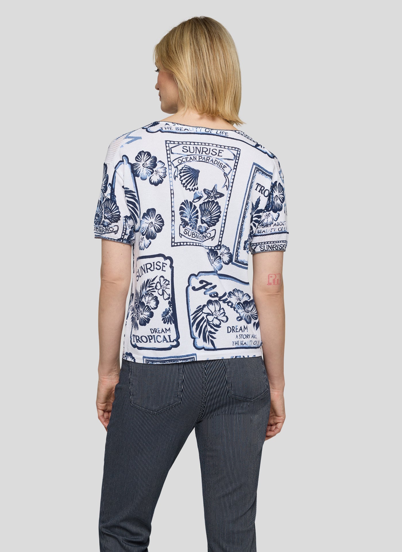 Rabe Damen Pullover Pazifik