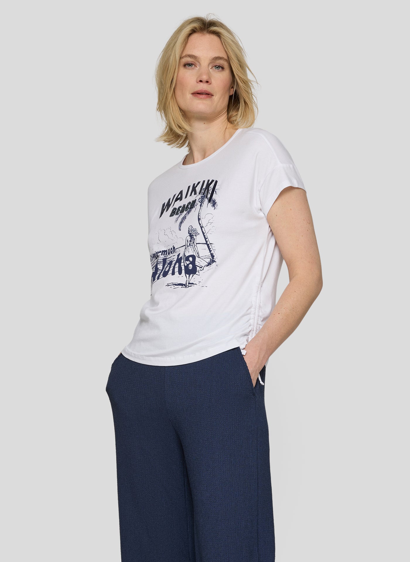 Rabe Damen T-Shirts Weiss