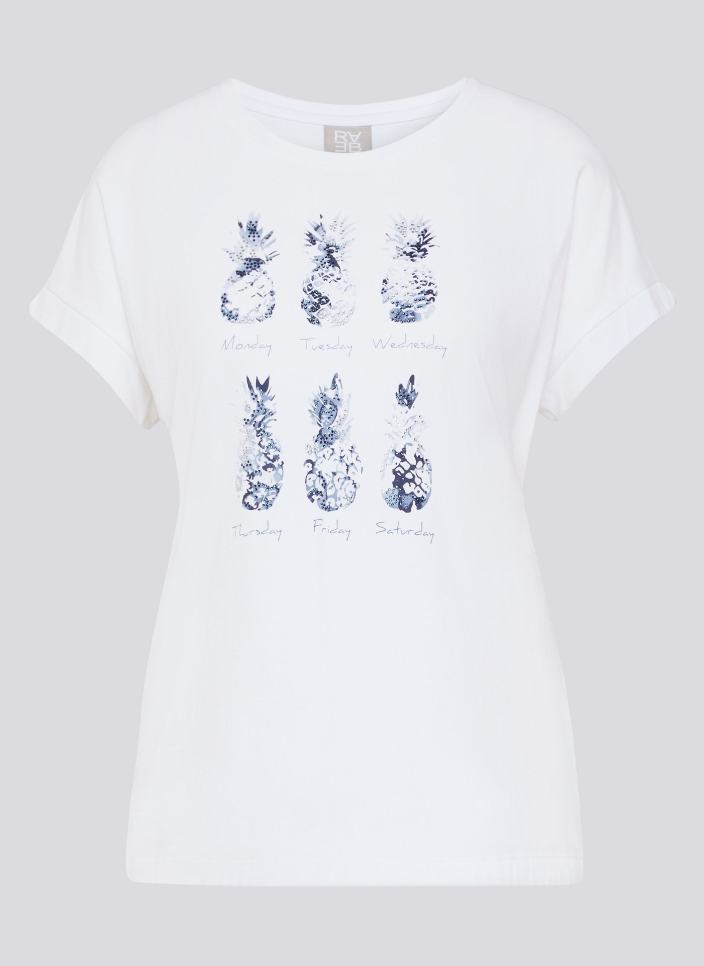 Rabe Damen T-Shirts Weiss