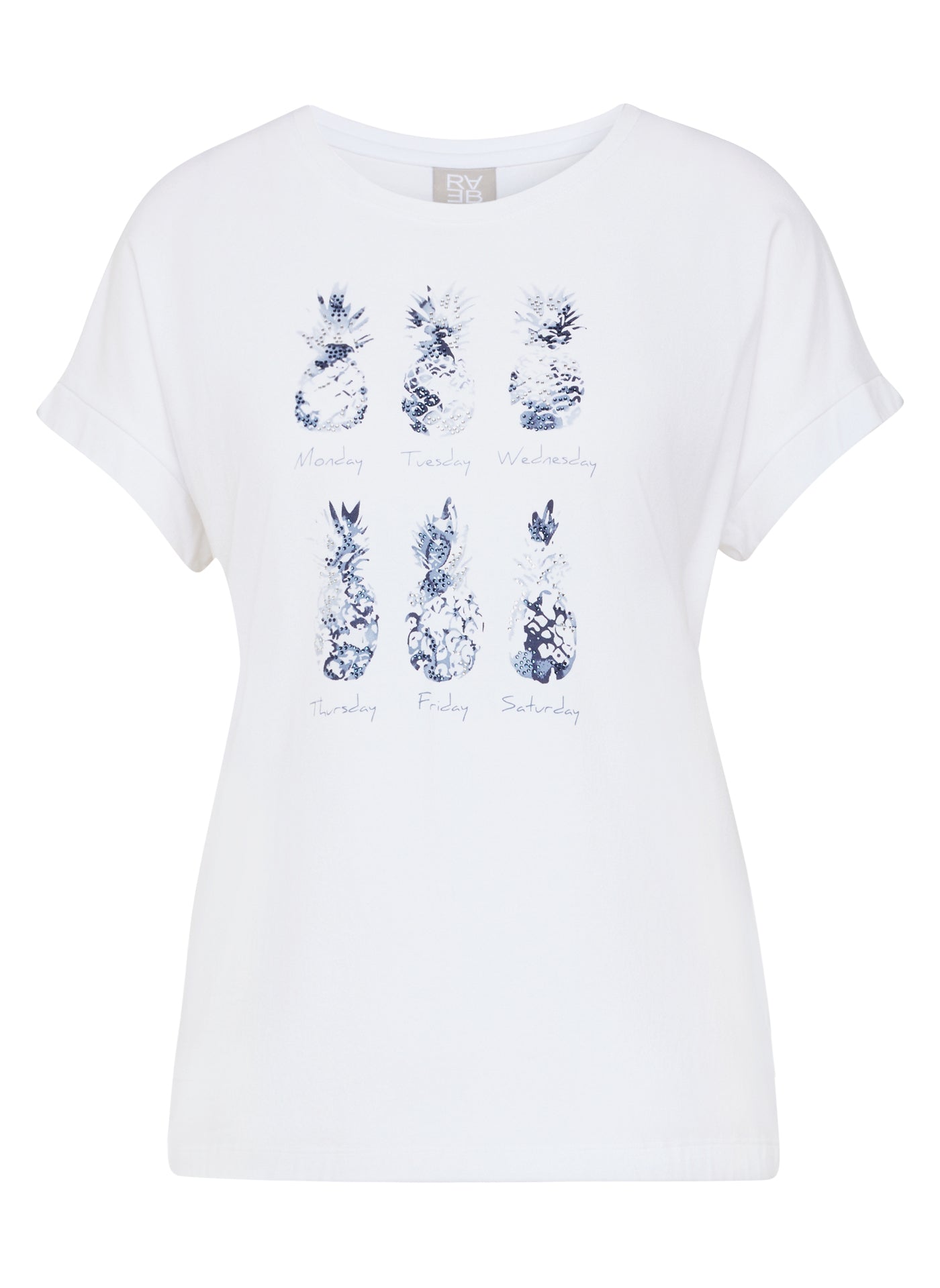 Rabe Damen T-Shirts Weiss