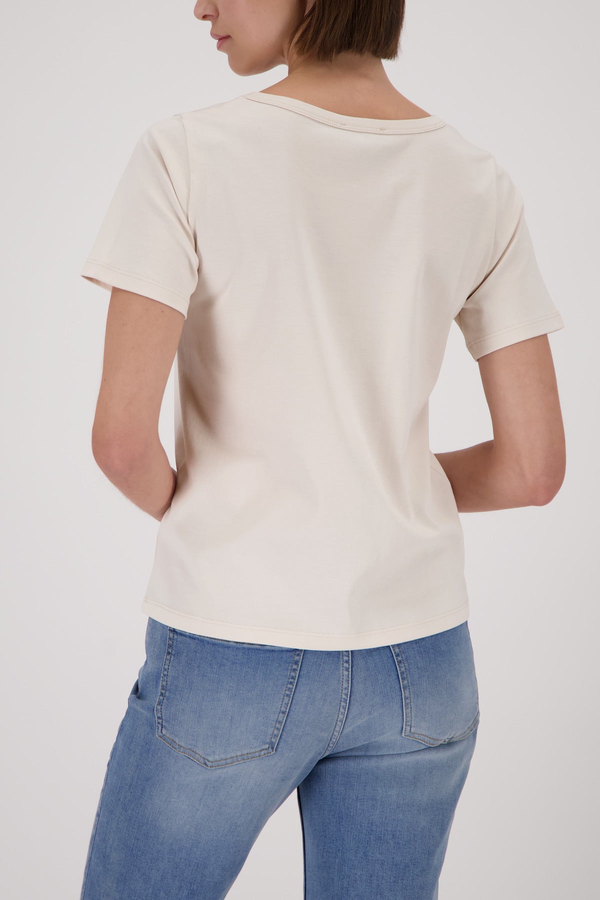 Monari Damen T-Shirts Champagne B