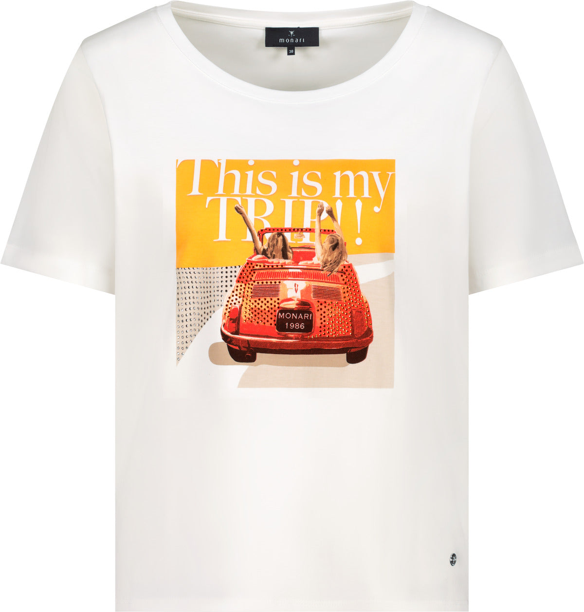 Monari Damen T-Shirts Off-White