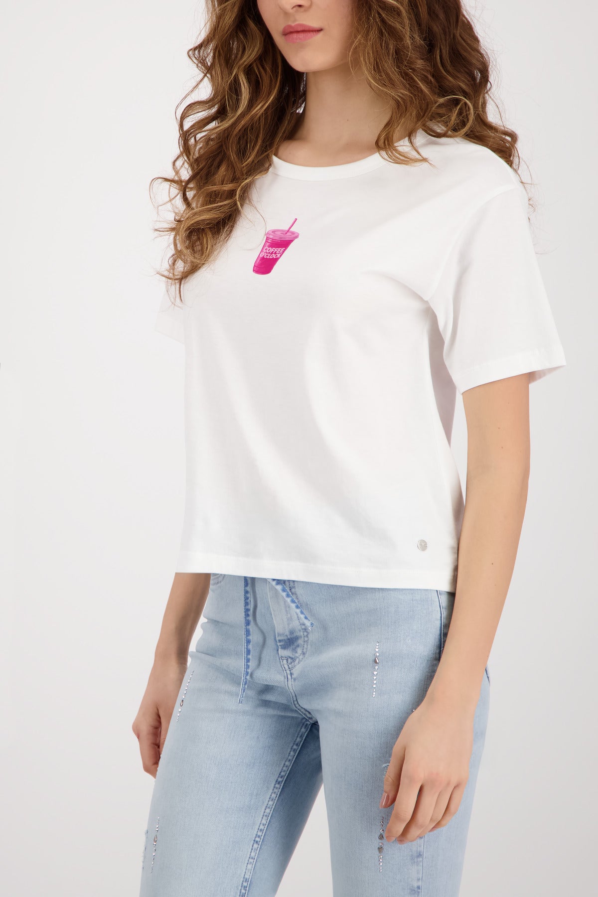 Monari Damen T-Shirts Off-White