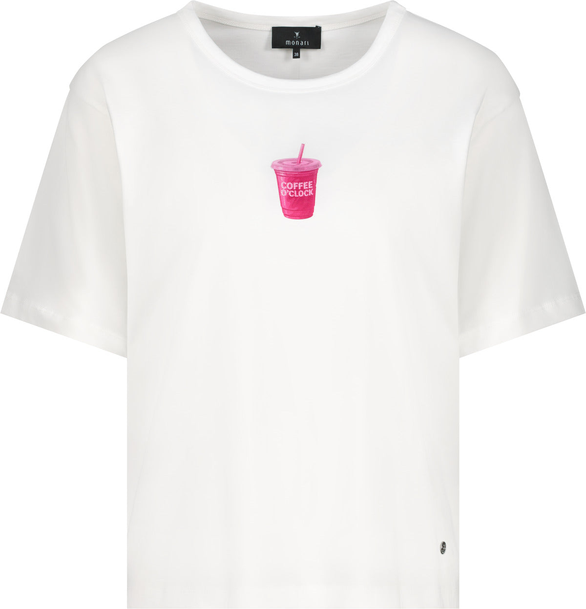 Monari Damen T-Shirts  Off-White