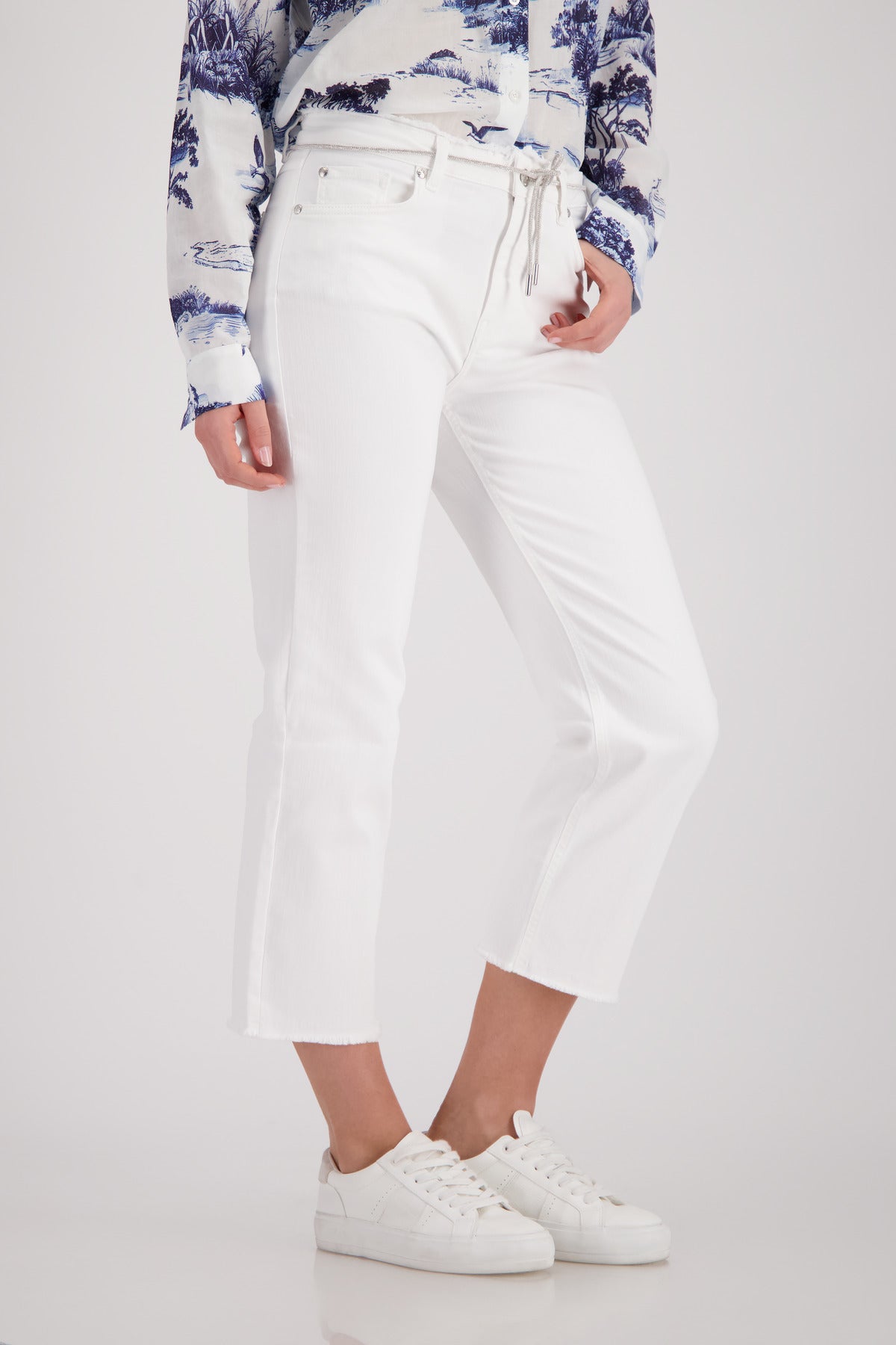 Monari Damen Jeans Cream
