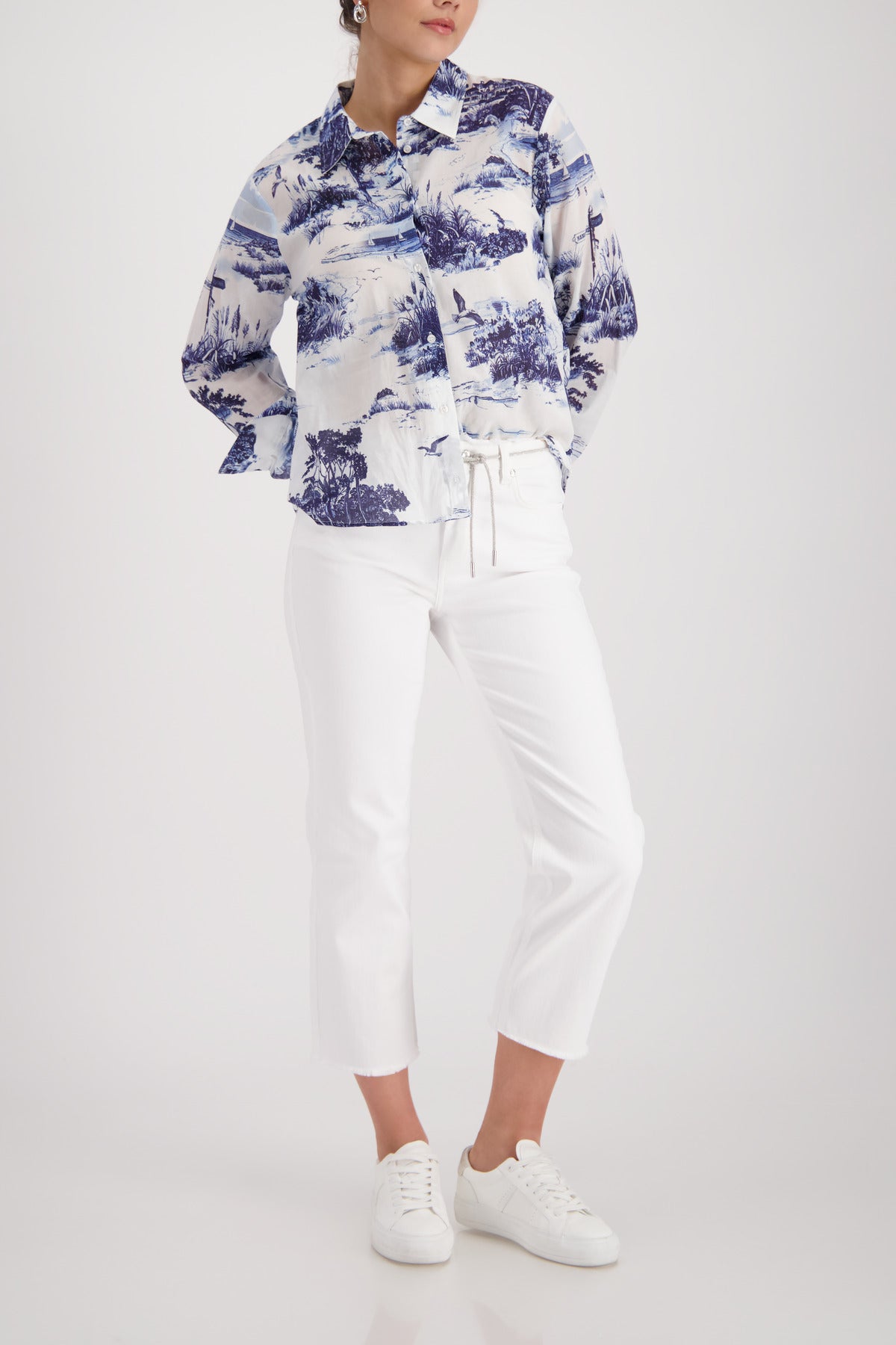 Monari Damen Jeans Cream