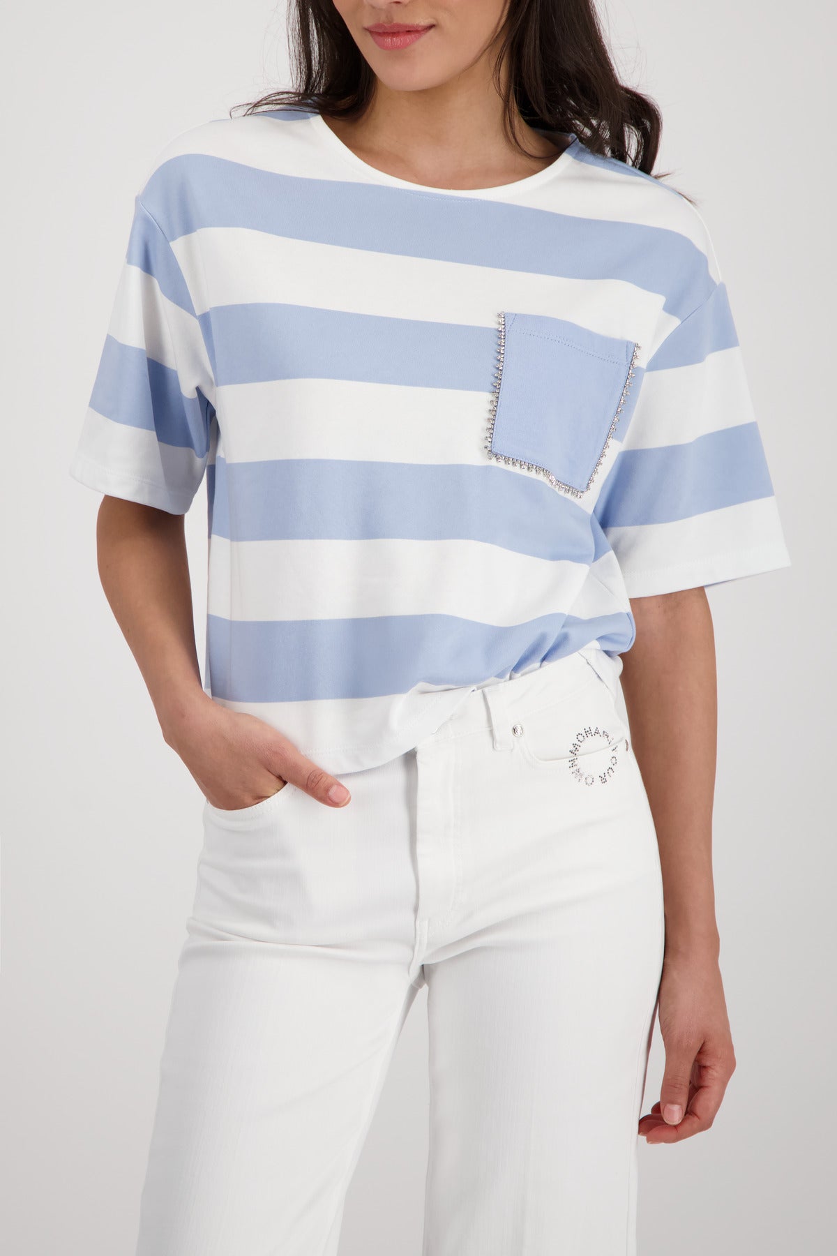 Monari Damen T-Shirts  Sea Side Ri