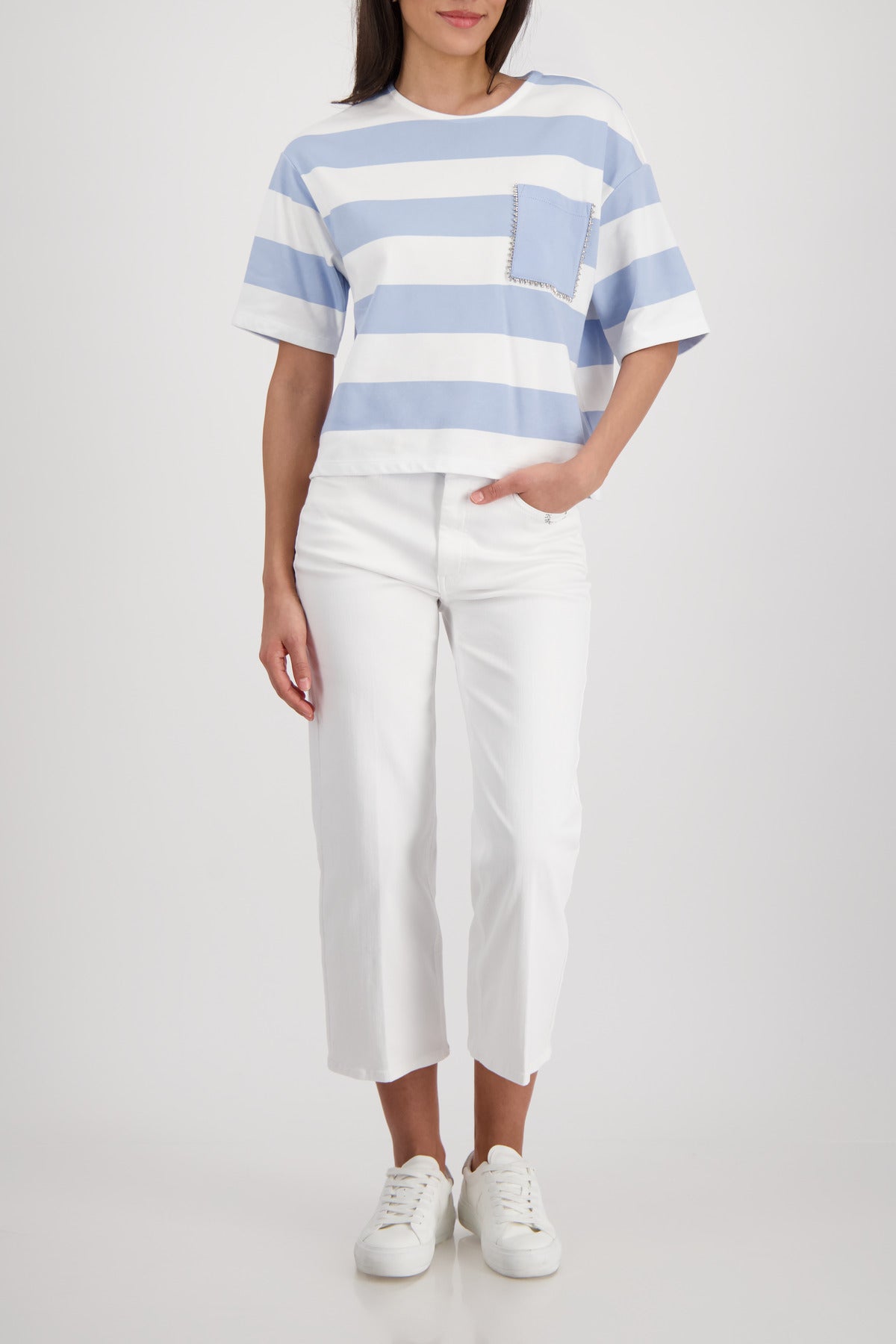 Monari Damen T-Shirts  Sea Side Ri