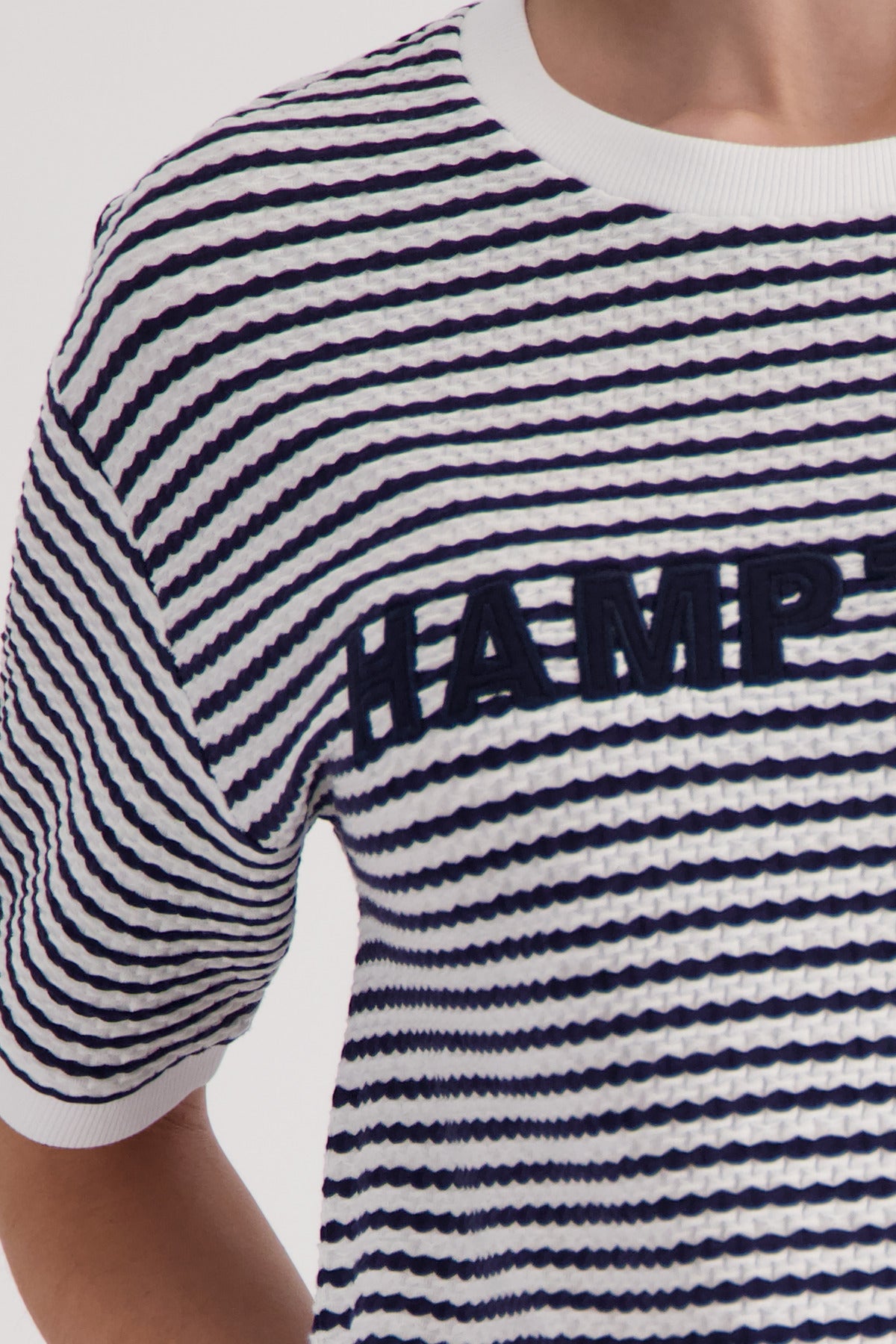 Monari Damen T-Shirts  Marine Ring