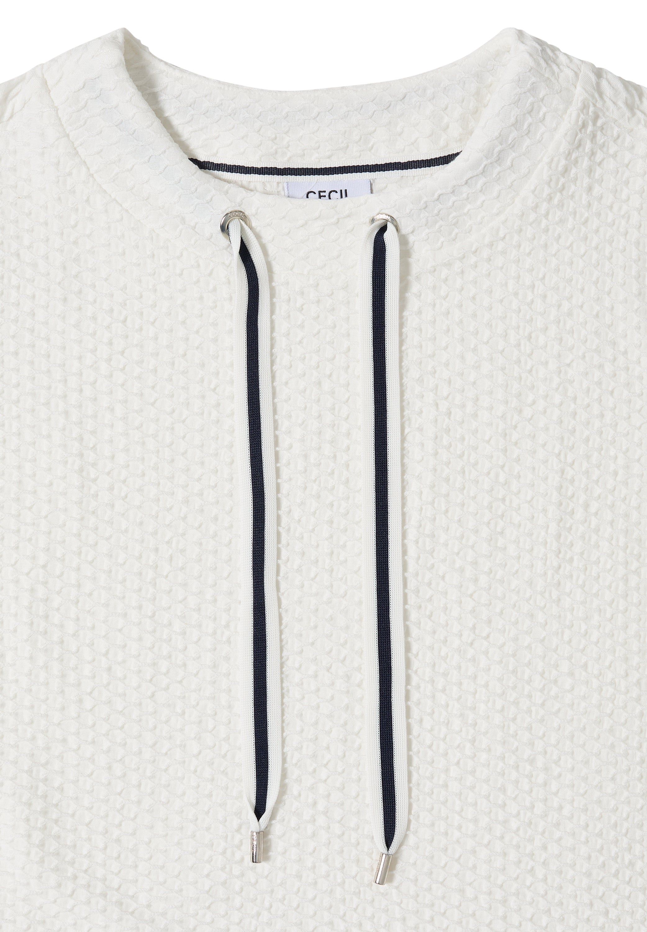 Cecil Damen T-Shirts  Vanilla W